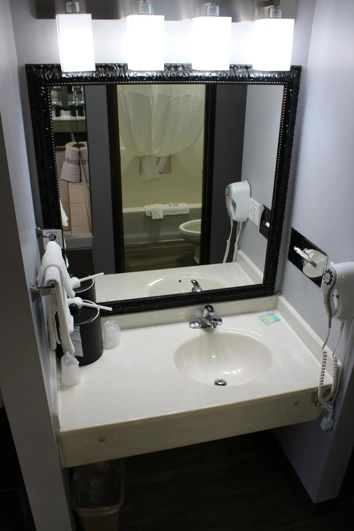 Bathroom in American Inn and Suites Ionia