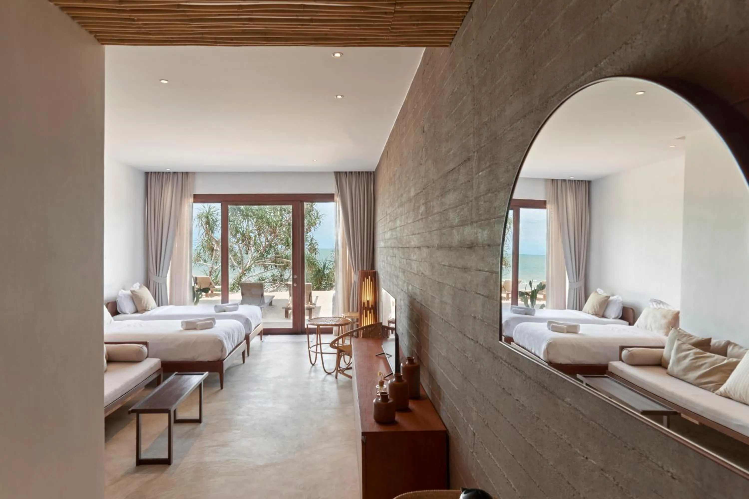 Photo of the whole room, Bed in Chula Beach Resort