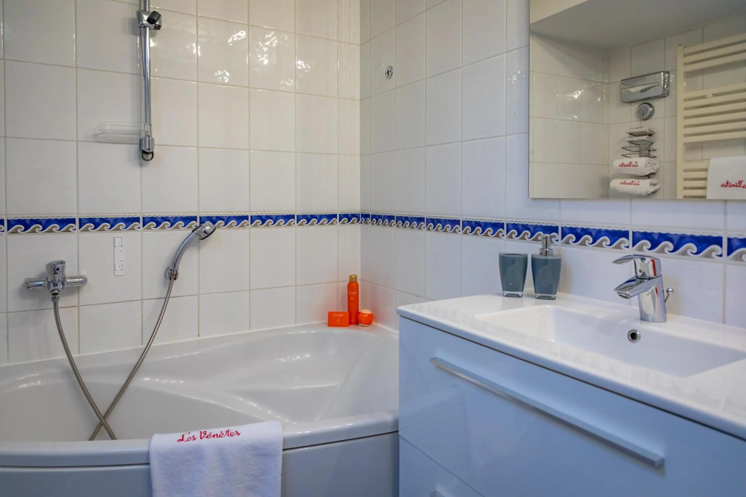 Bathroom in Hotel Restaurant Les Venetes