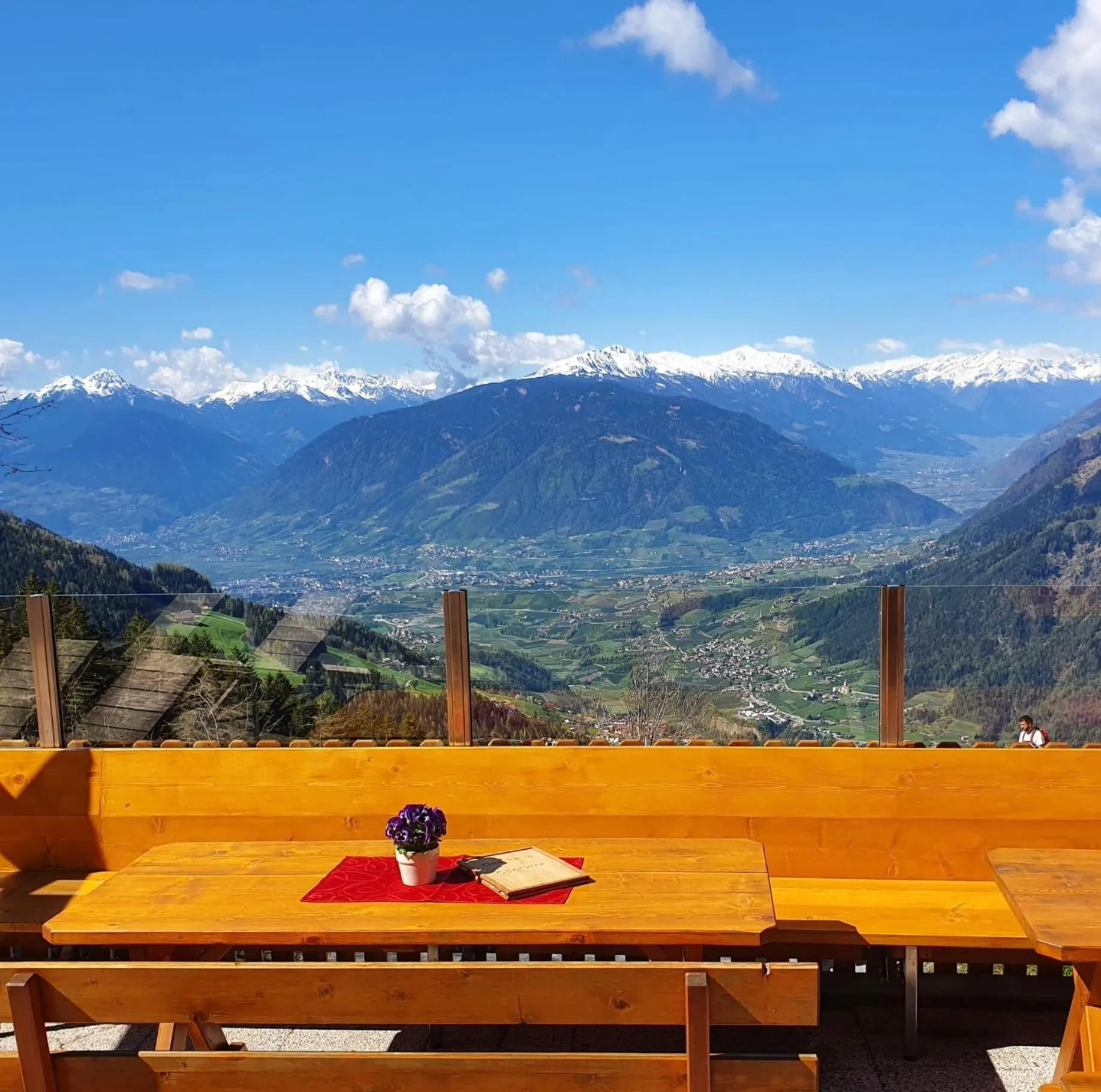 View (from property/room) in Gasthaus Oberkirn