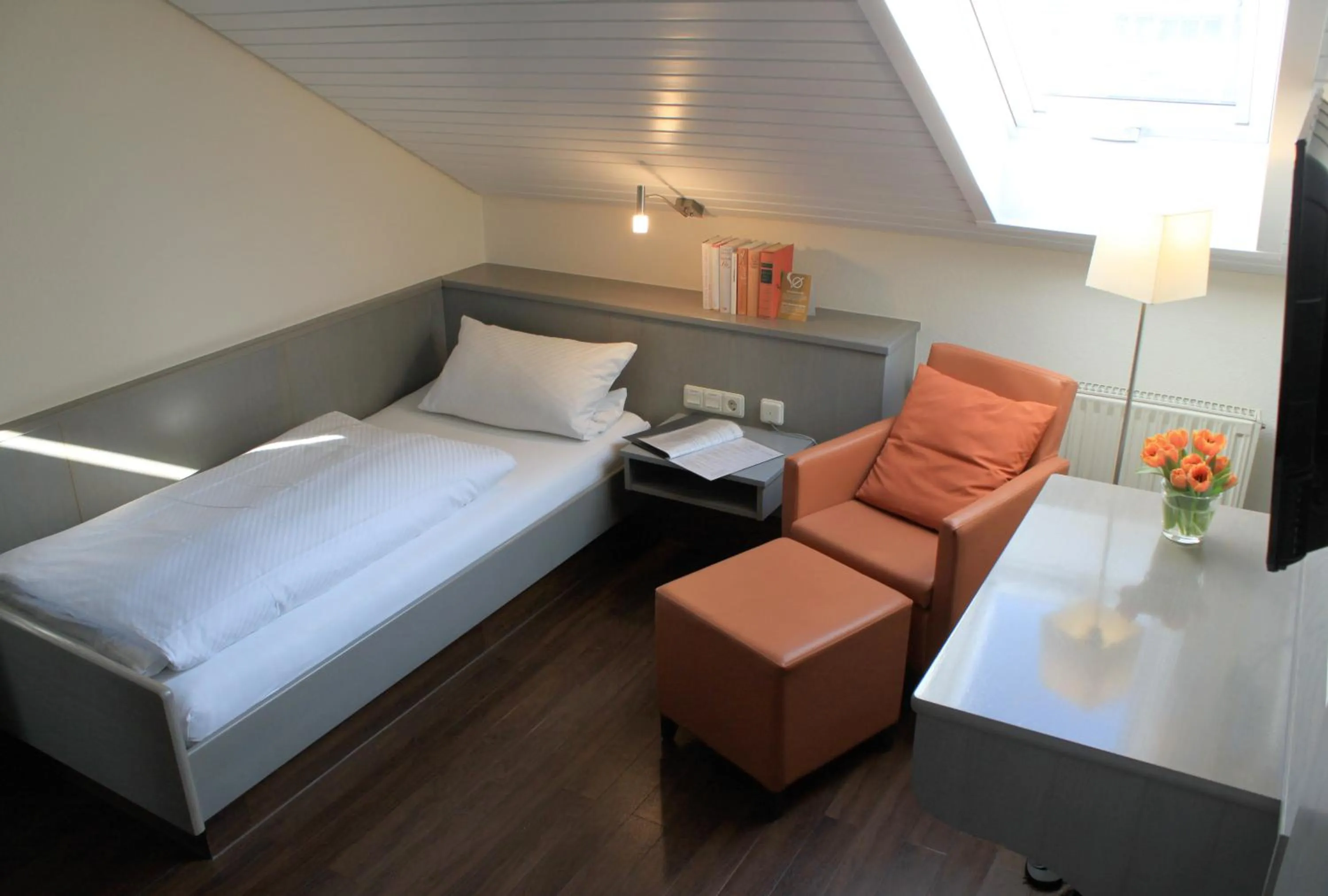 Bed in Hotel An der Linde