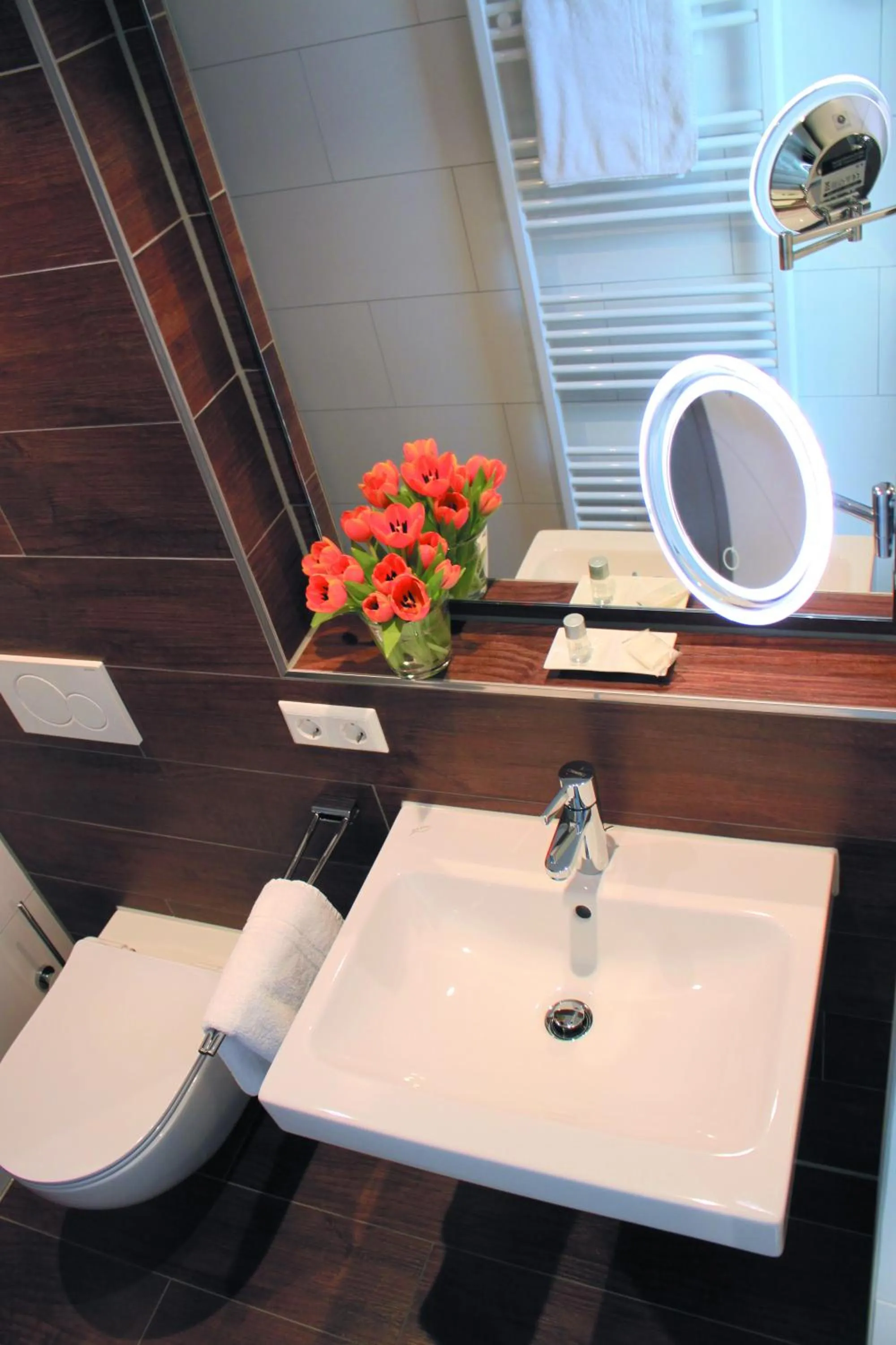 Toilet in Hotel An der Linde