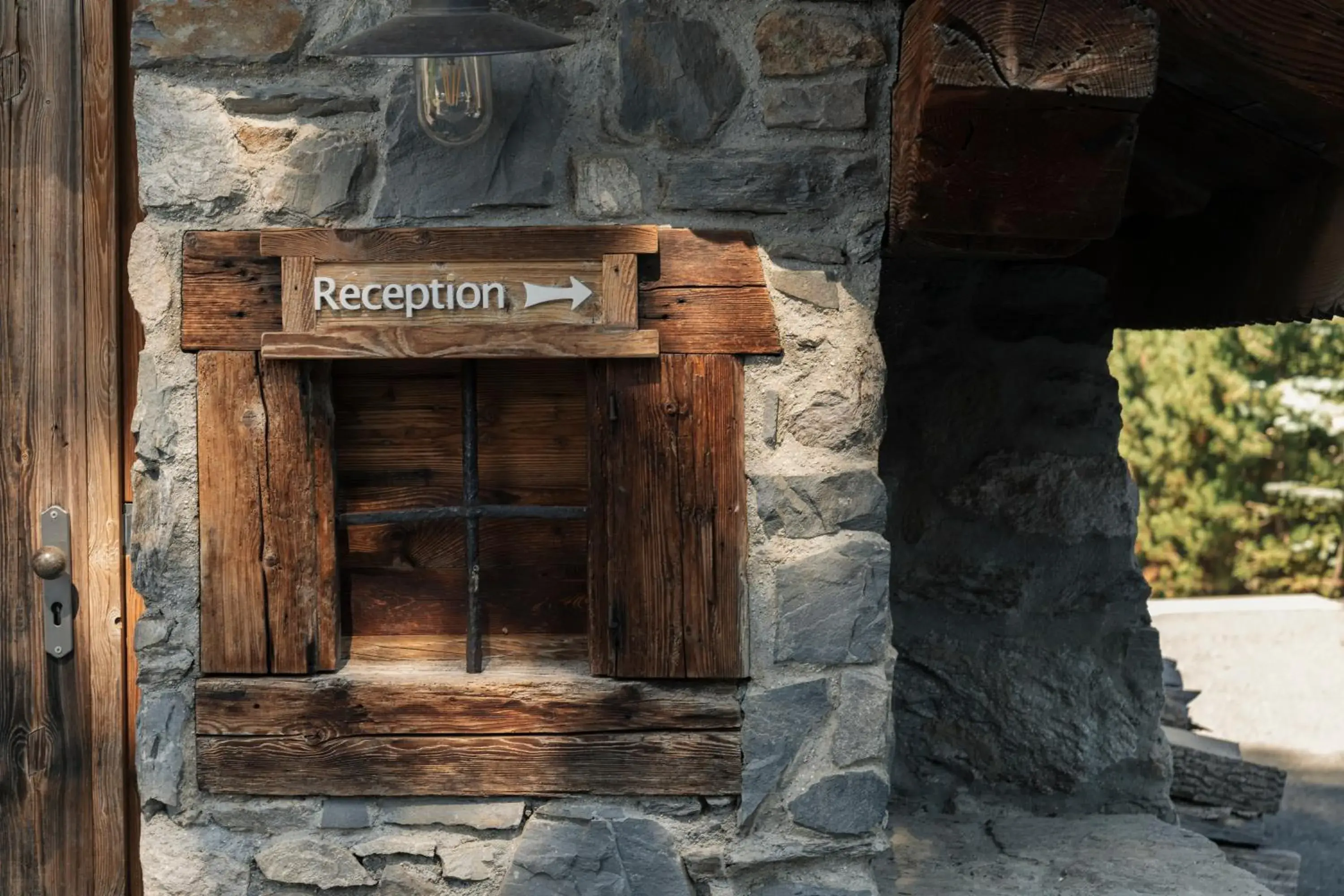 Lobby or reception in Zannier Le Chalet Lobby or reception in Zannier Le Chalet