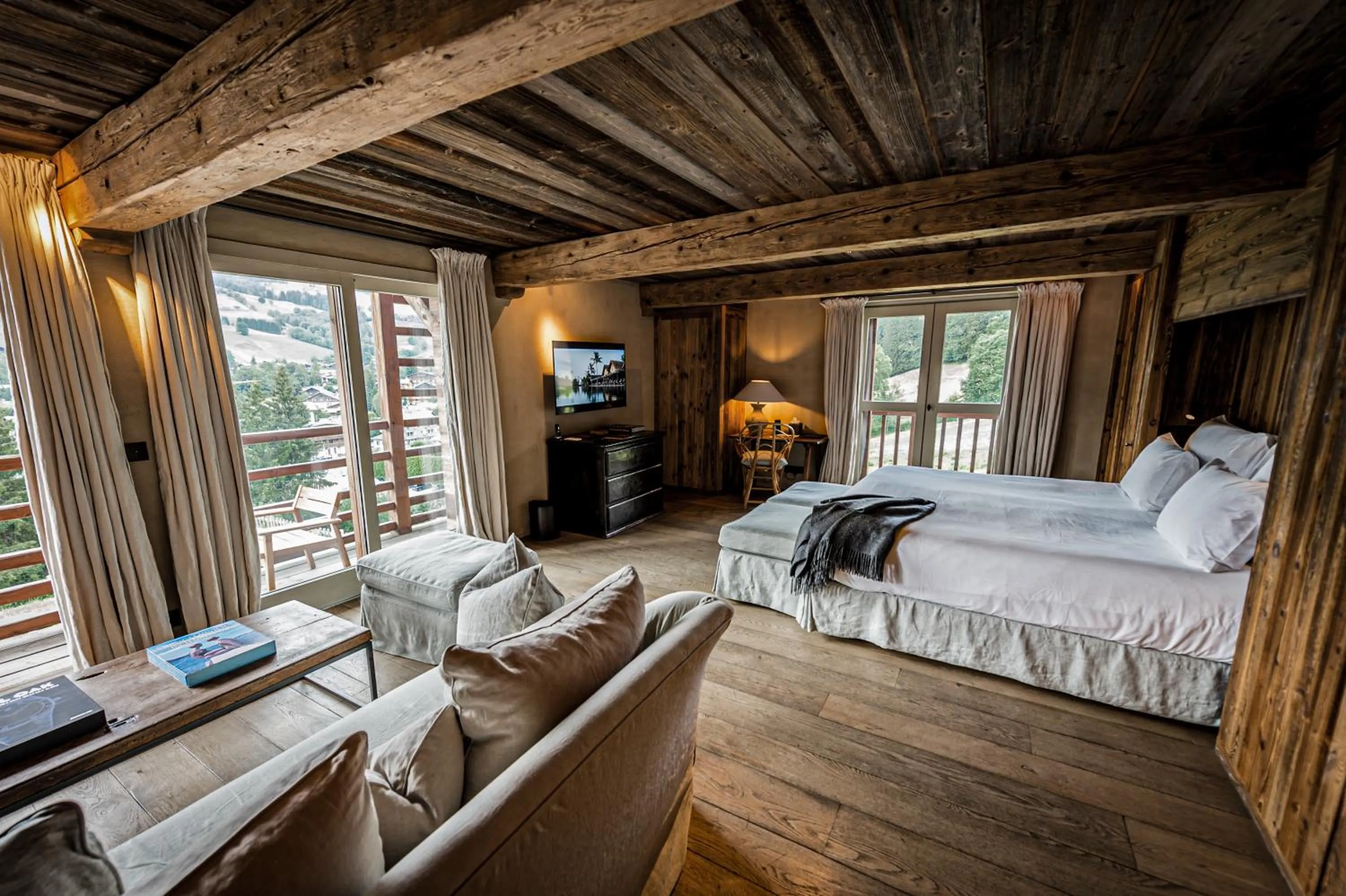 Bedroom, Bed in Zannier Le Chalet