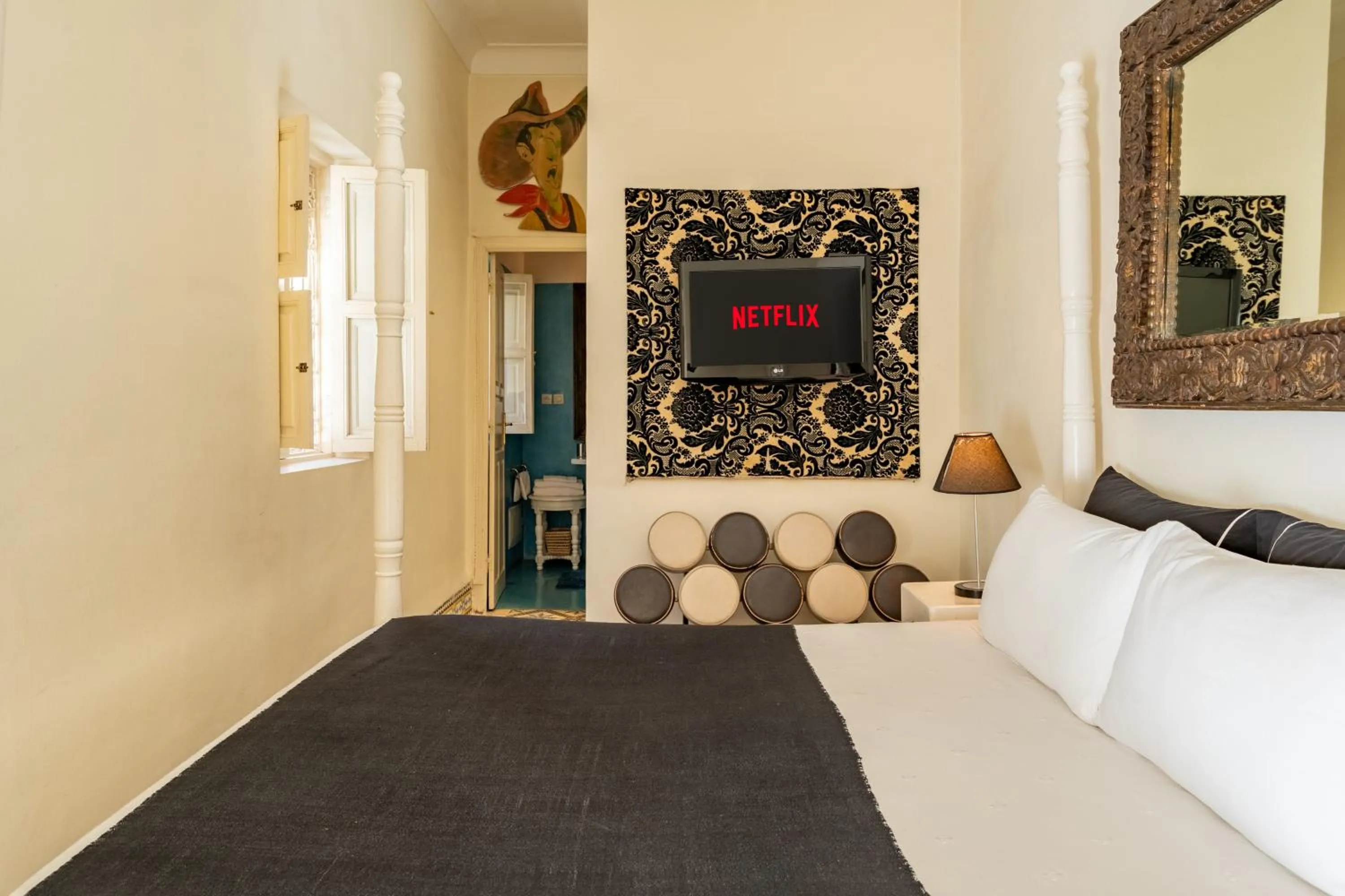 Bed in Maison Du Tresor