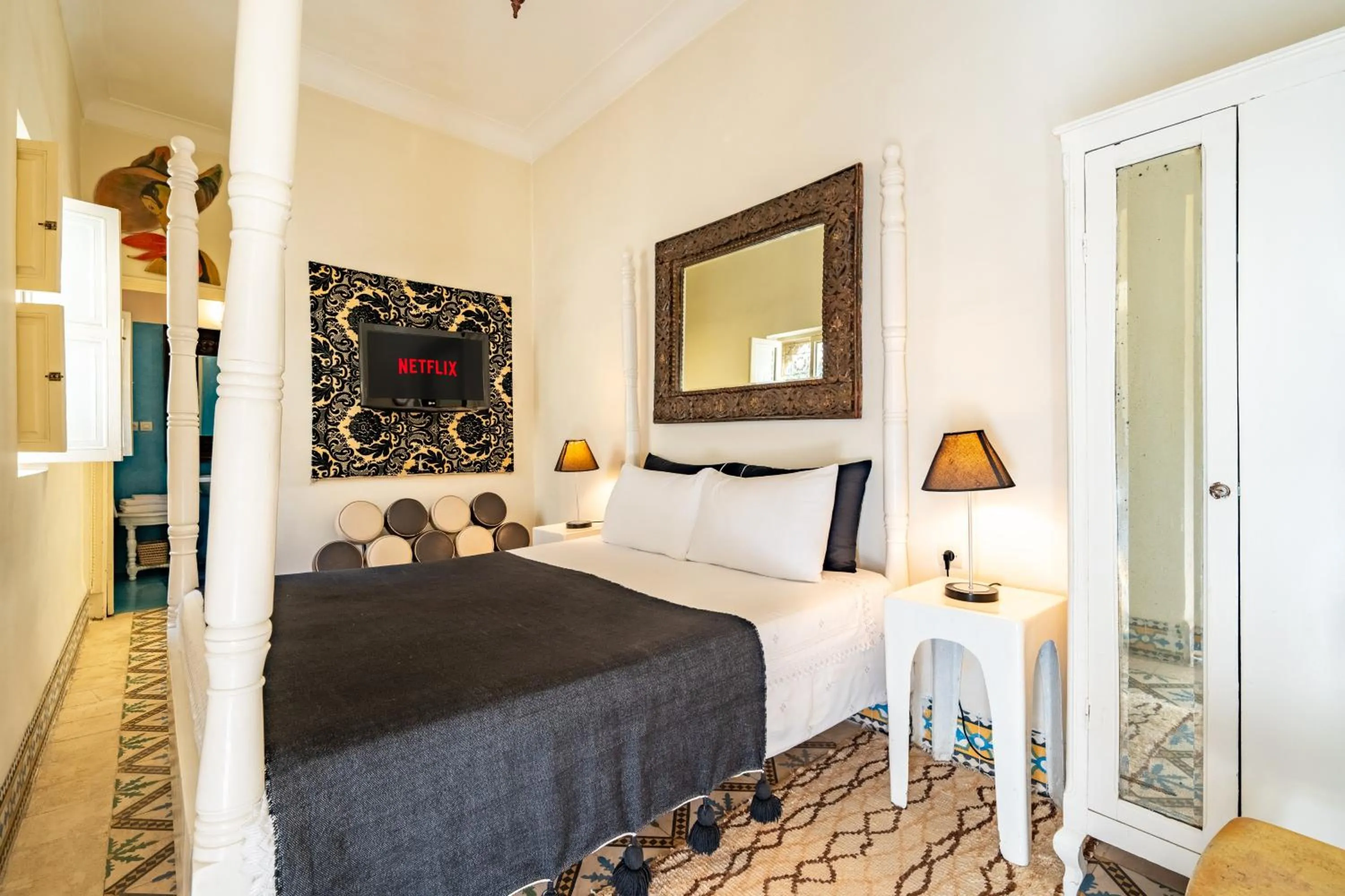Bed in Maison Du Tresor