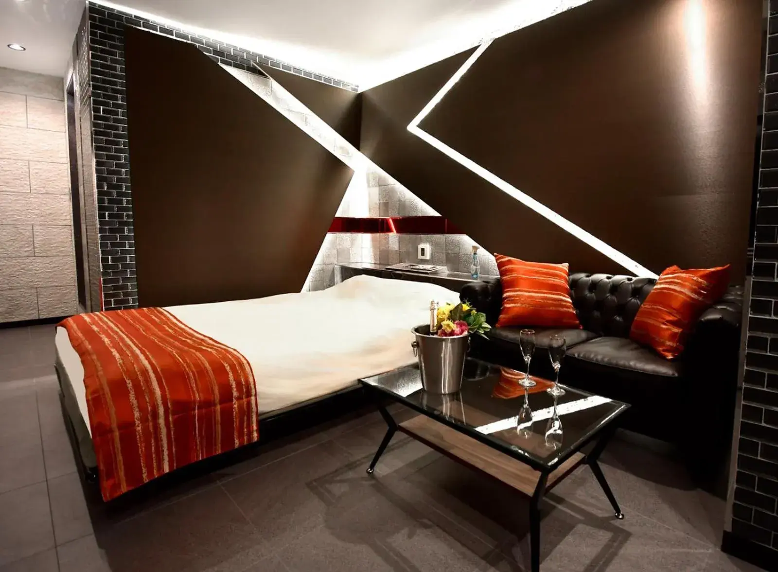 Bed in Hotel Gran Villa Bed in Hotel Gran Villa