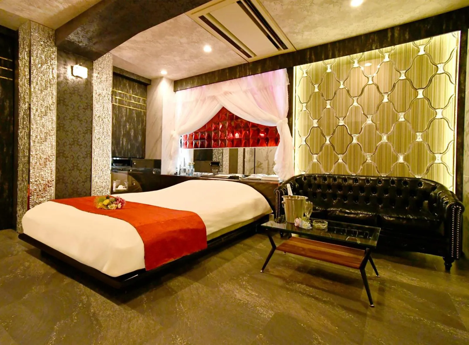 Bed in Hotel Gran Villa