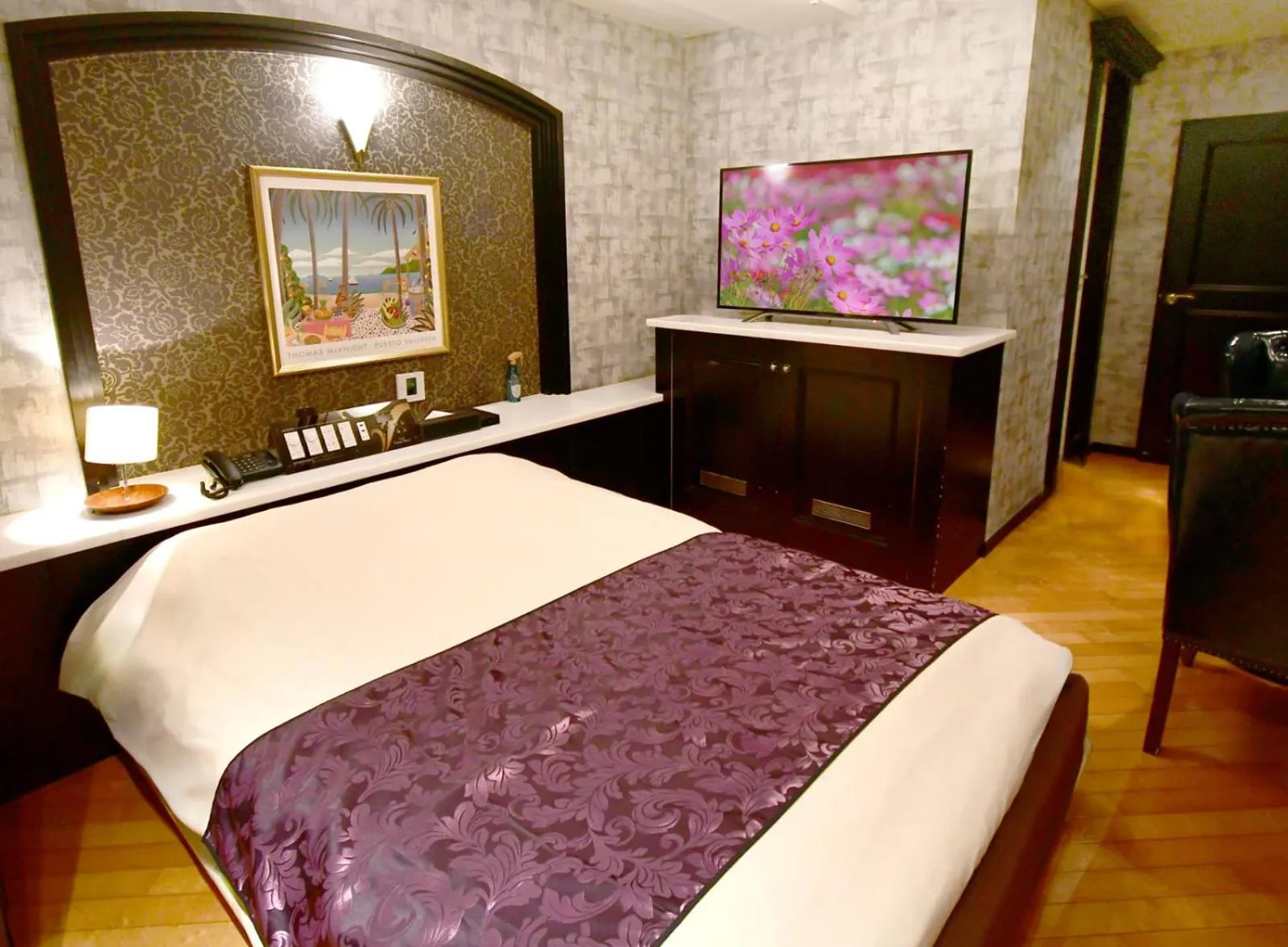 Bed in Hotel Gran Villa