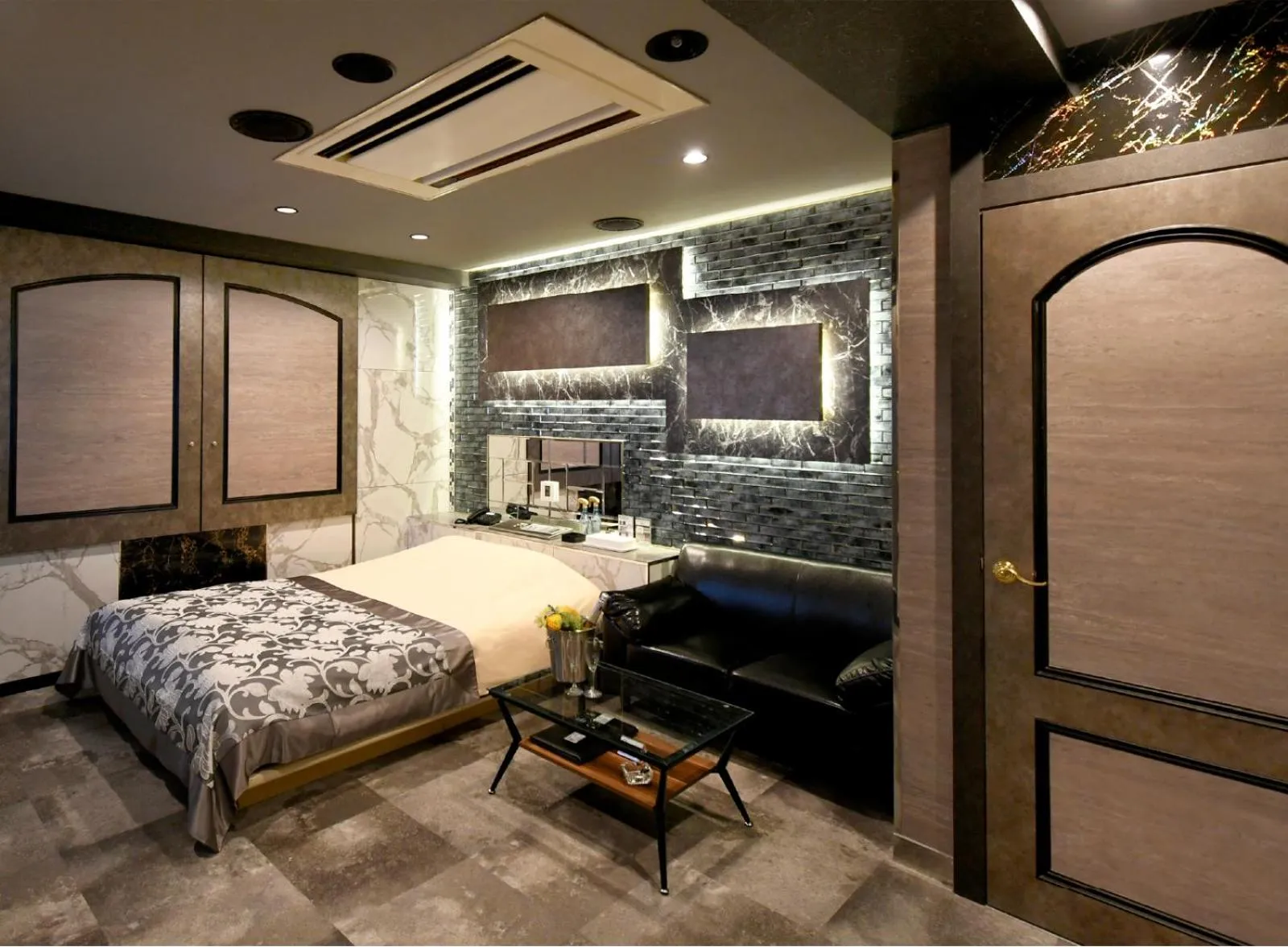 Bed in Hotel Gran Villa