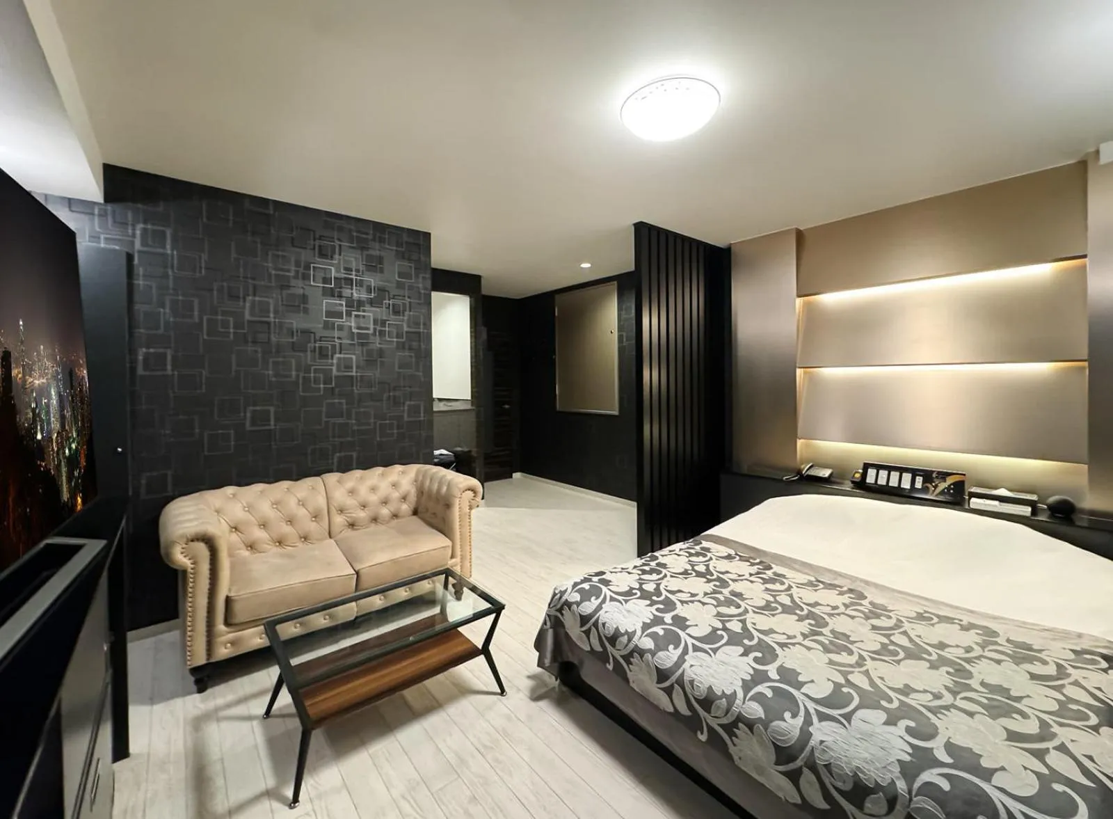 Bed in Hotel Gran Villa