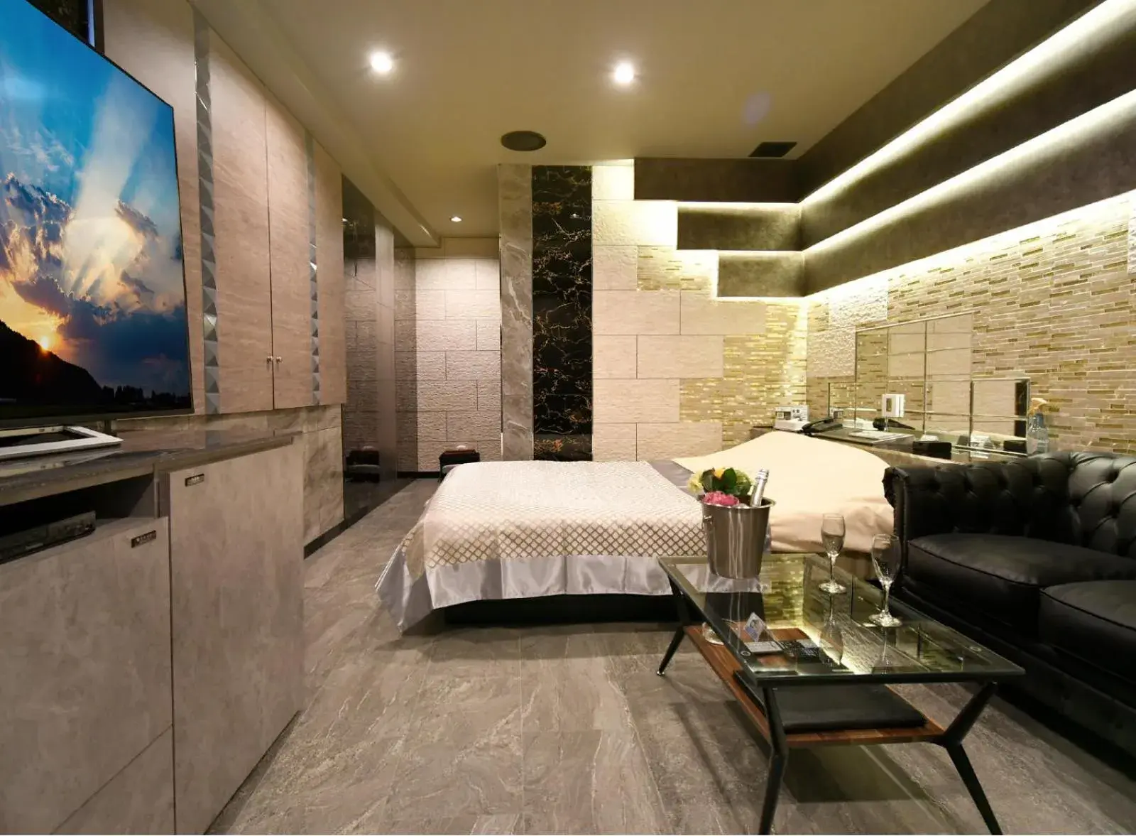 Bed in Hotel Gran Villa Bed in Hotel Gran Villa