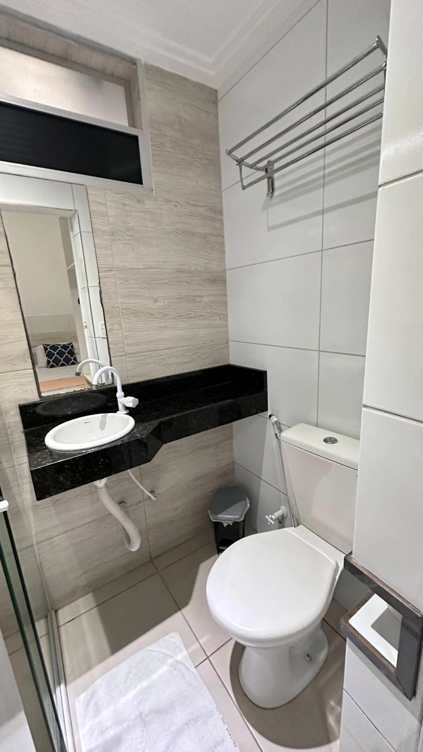 Toilet in Pousada São Luiz