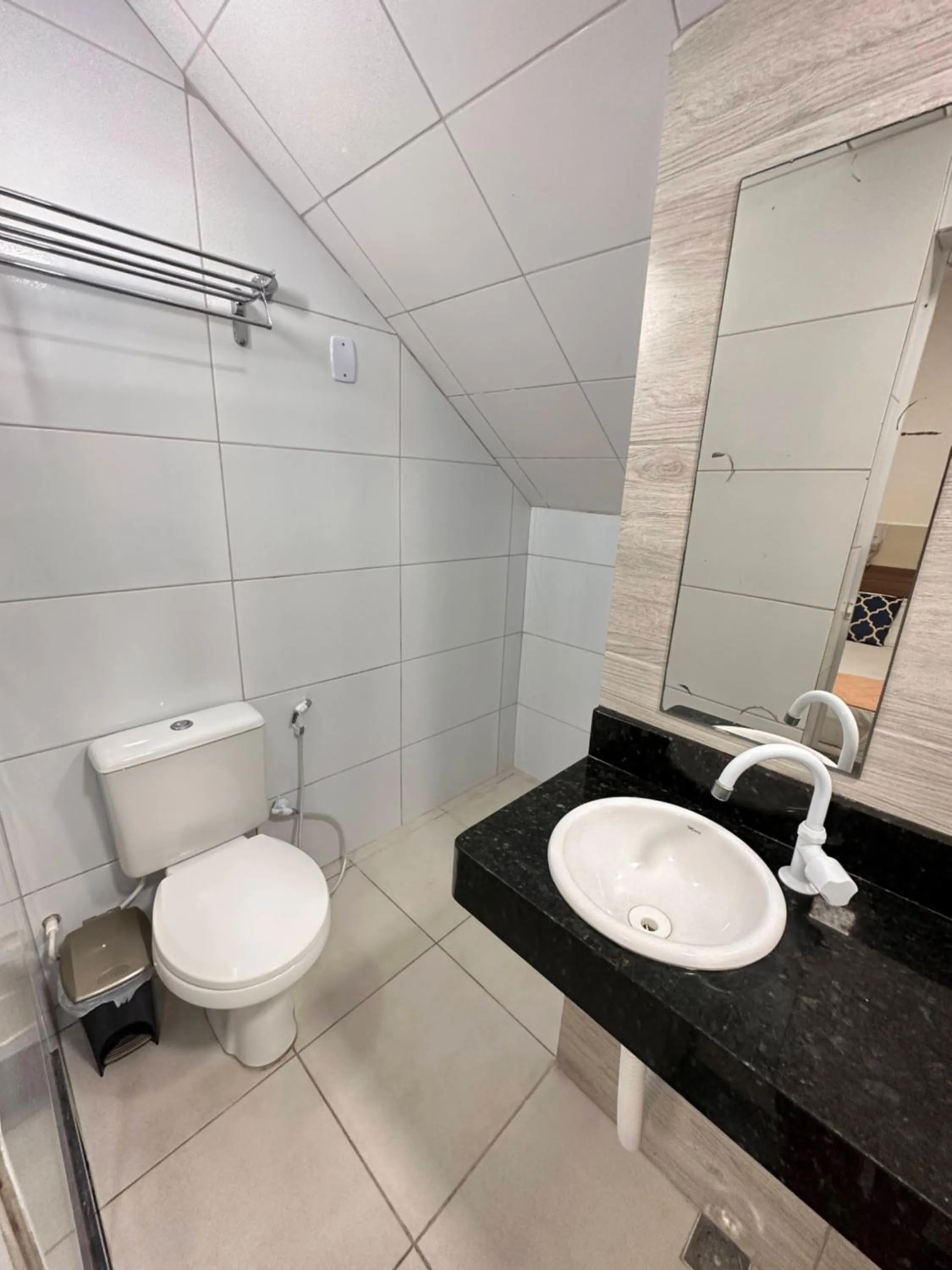 Shower in Pousada São Luiz