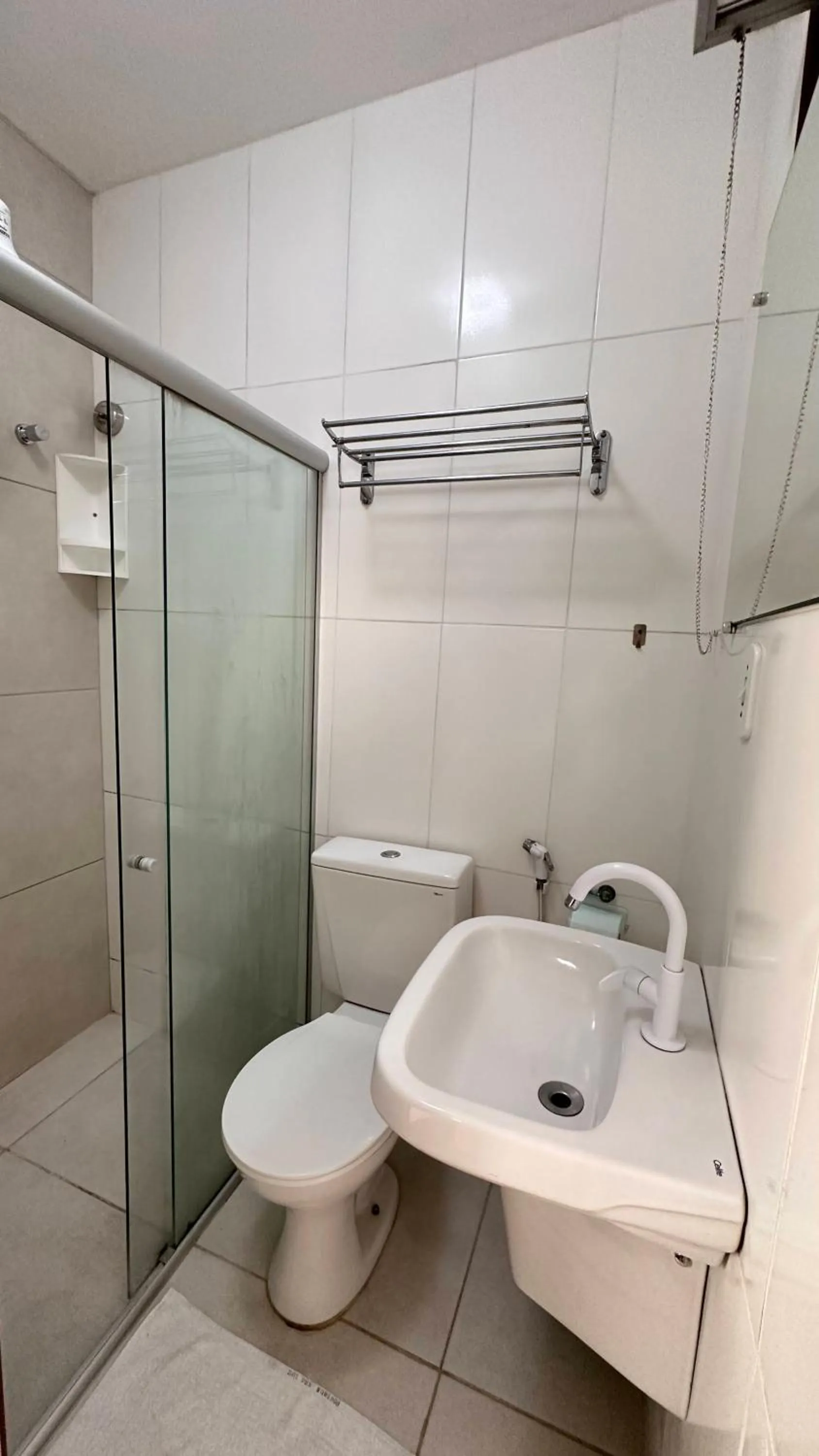 Shower in Pousada São Luiz