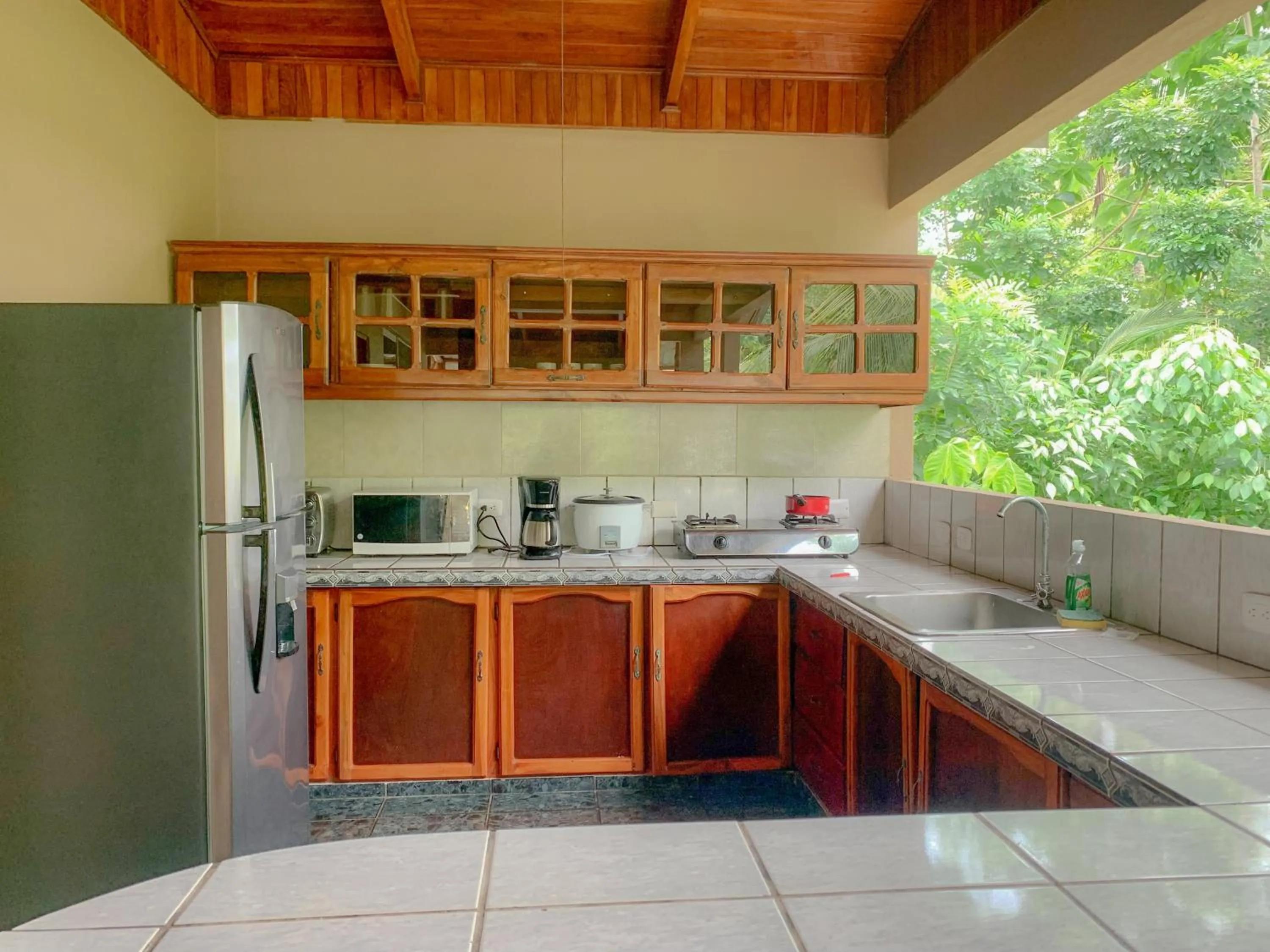 Kitchen or kitchenette in Tranquilidad Resort