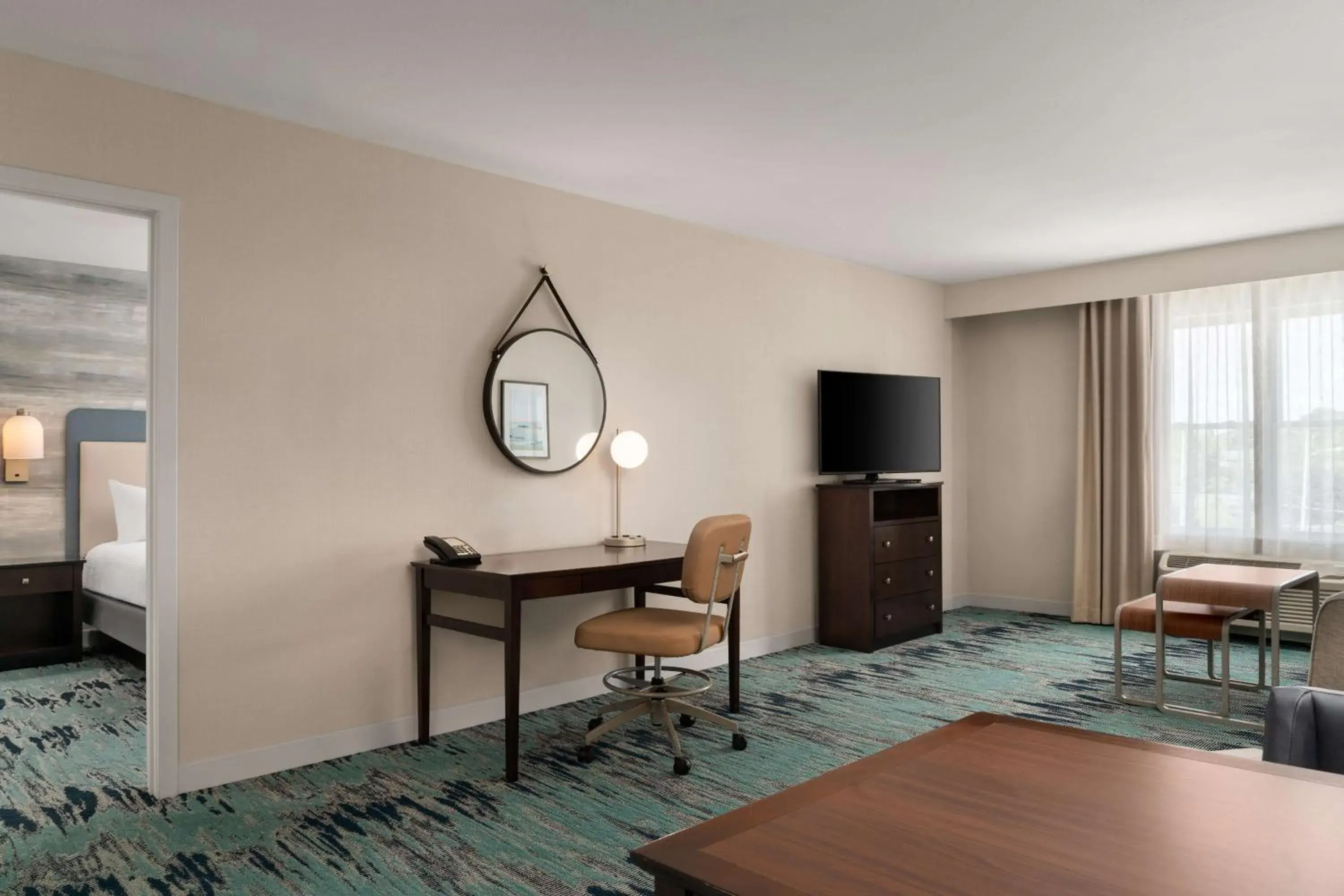One-Bedroom Queen Suite with Two Queen Beds - Non-Smoking in Homewood Suites by Hilton Newport-Middletown One-Bedroom Queen Suite with Two Queen Beds - Non-Smoking in Homewood Suites by Hilton Newport-Middletown