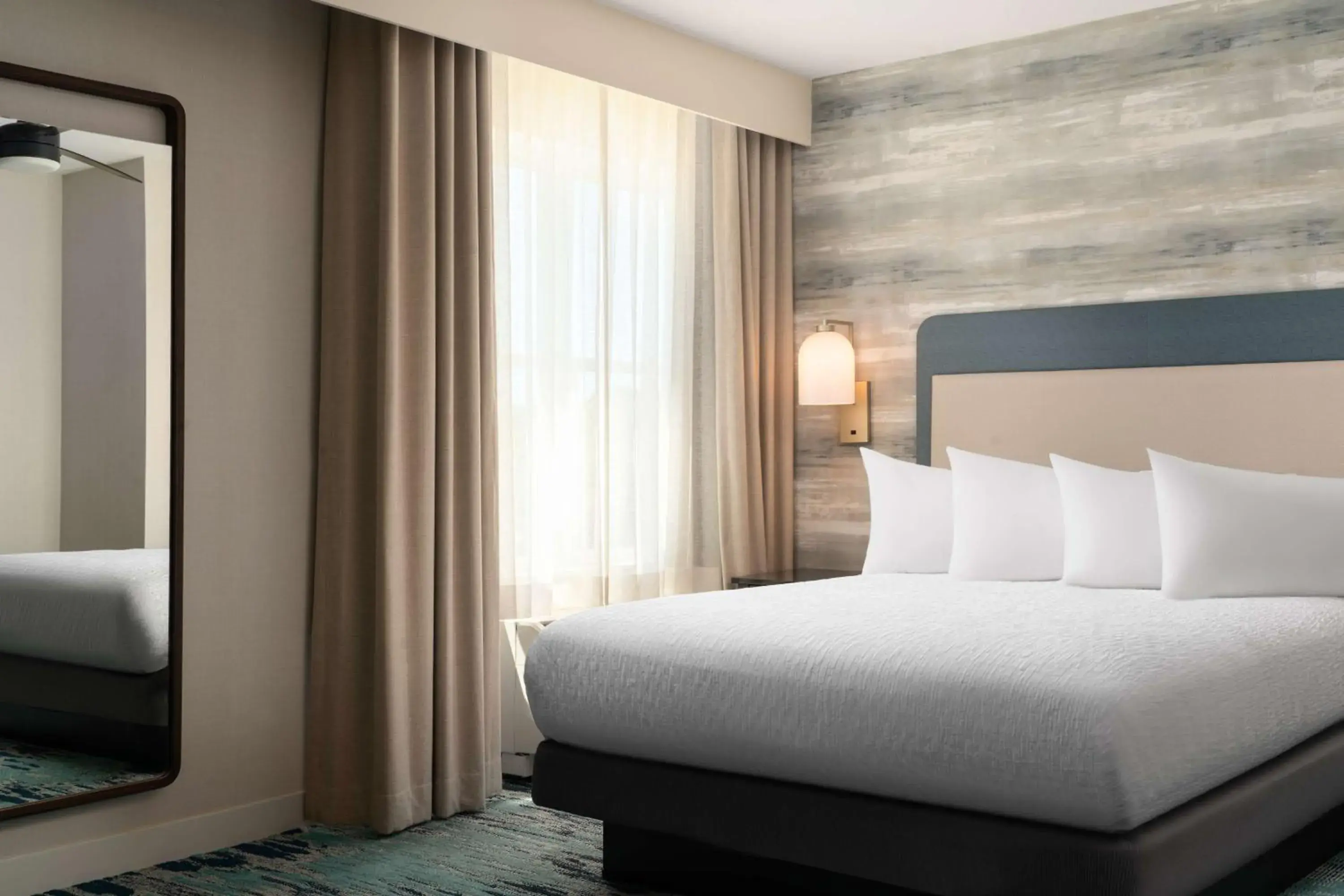 Bed in Homewood Suites by Hilton Newport-Middletown Bed in Homewood Suites by Hilton Newport-Middletown