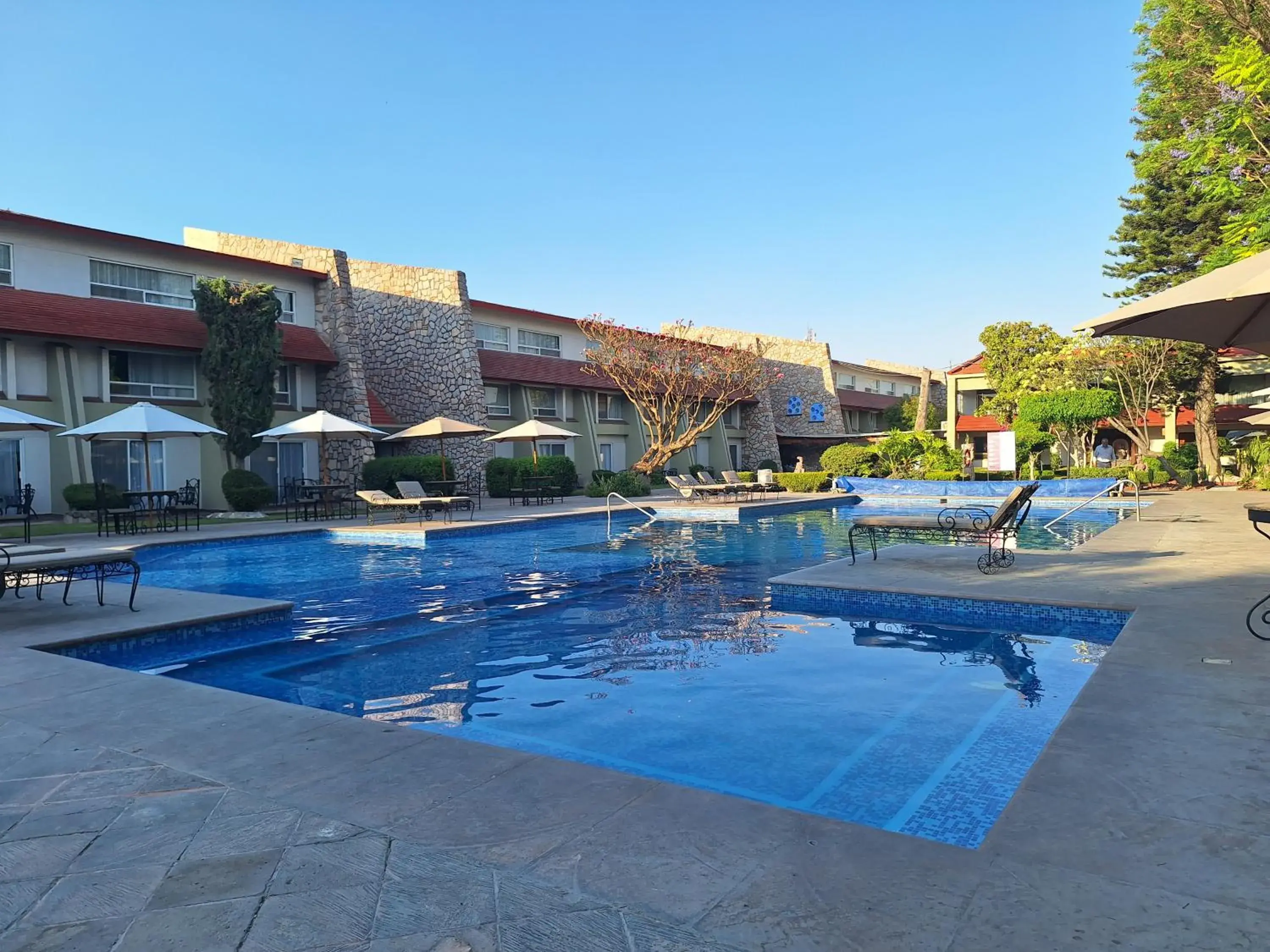 Swimming pool in Hotel Real de Minas Tradicional Swimming pool in Hotel Real de Minas Tradicional