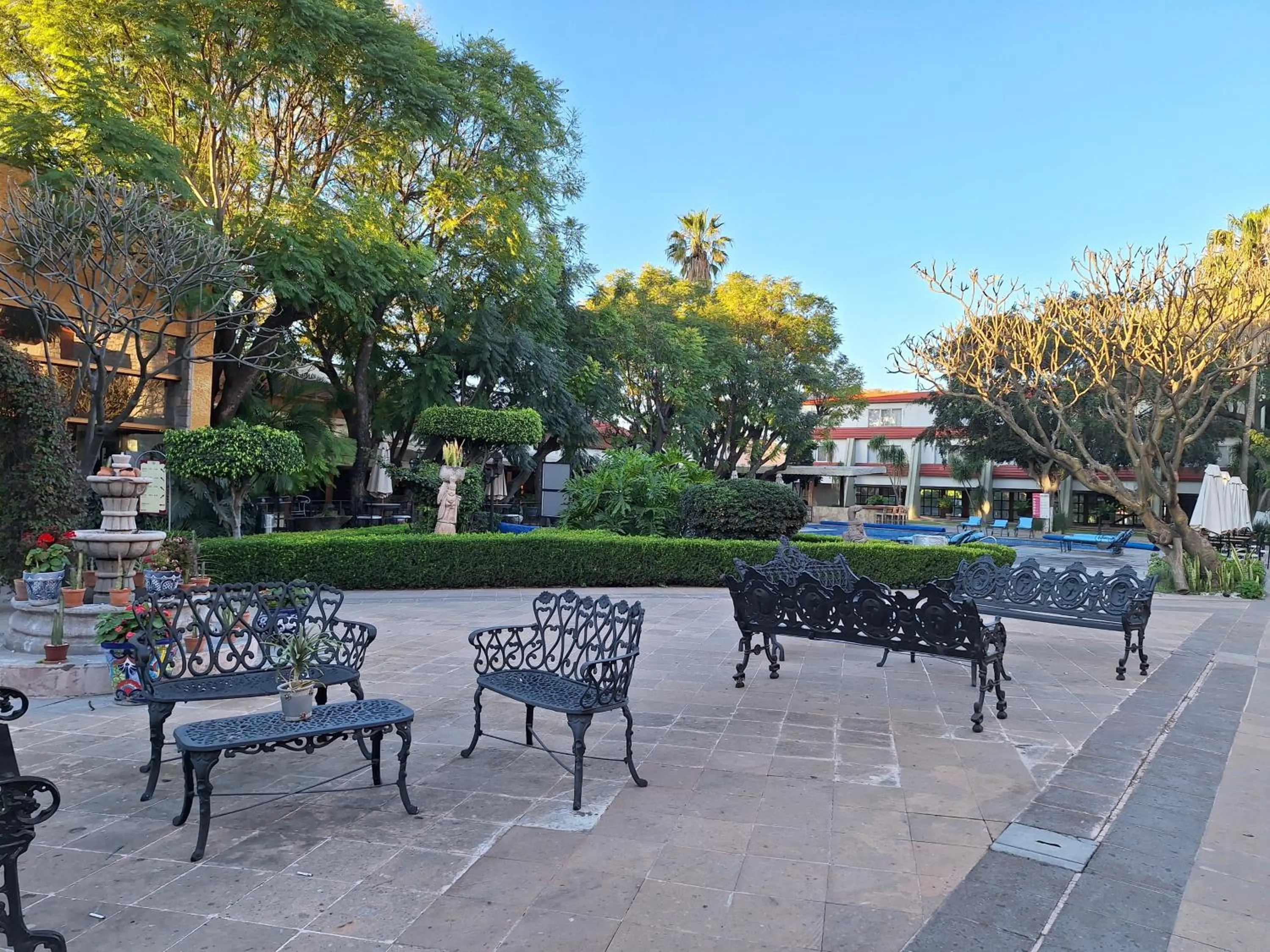 Garden in Hotel Real de Minas Tradicional