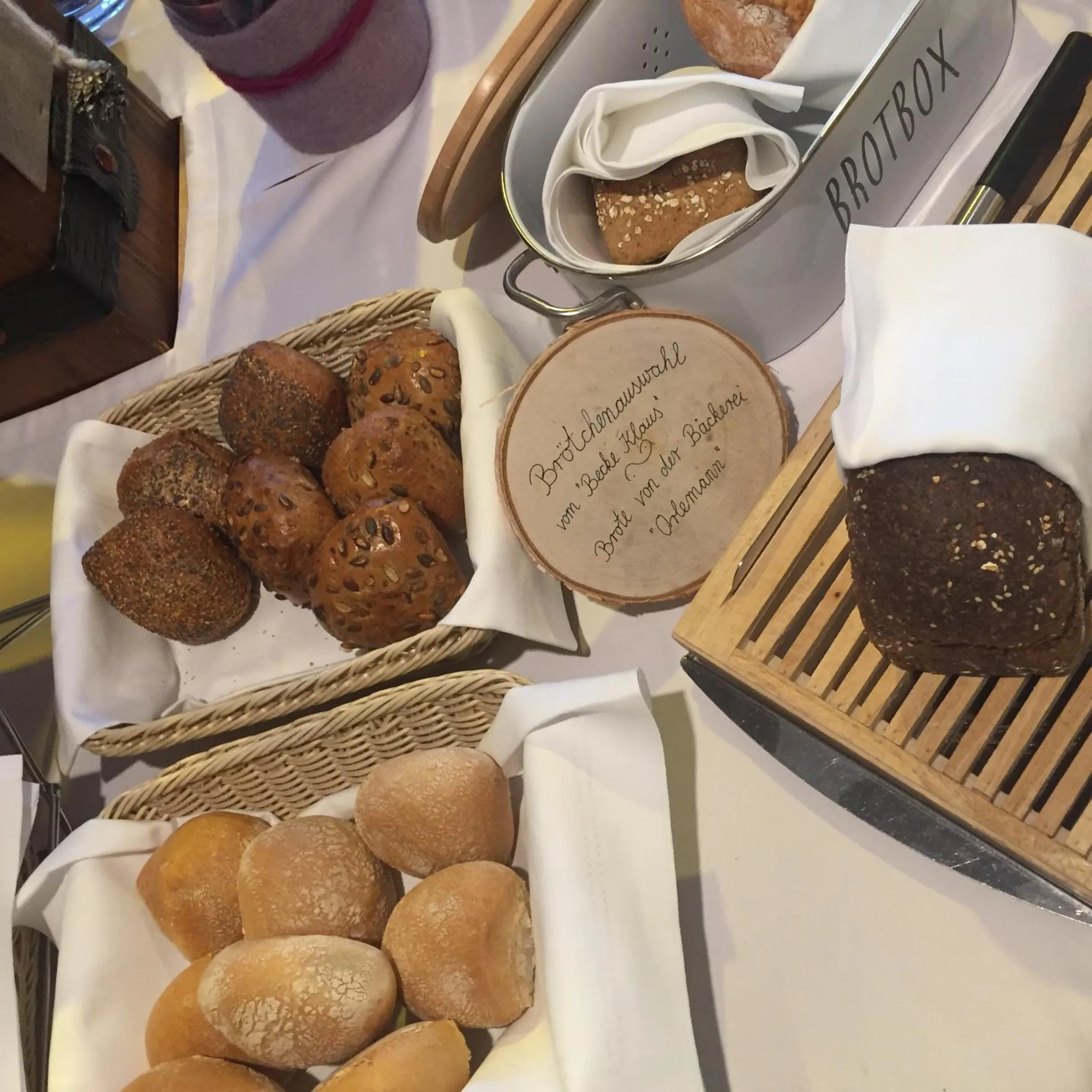 Continental breakfast in Hotel Restaurant Der Engel, Sasbachwalden