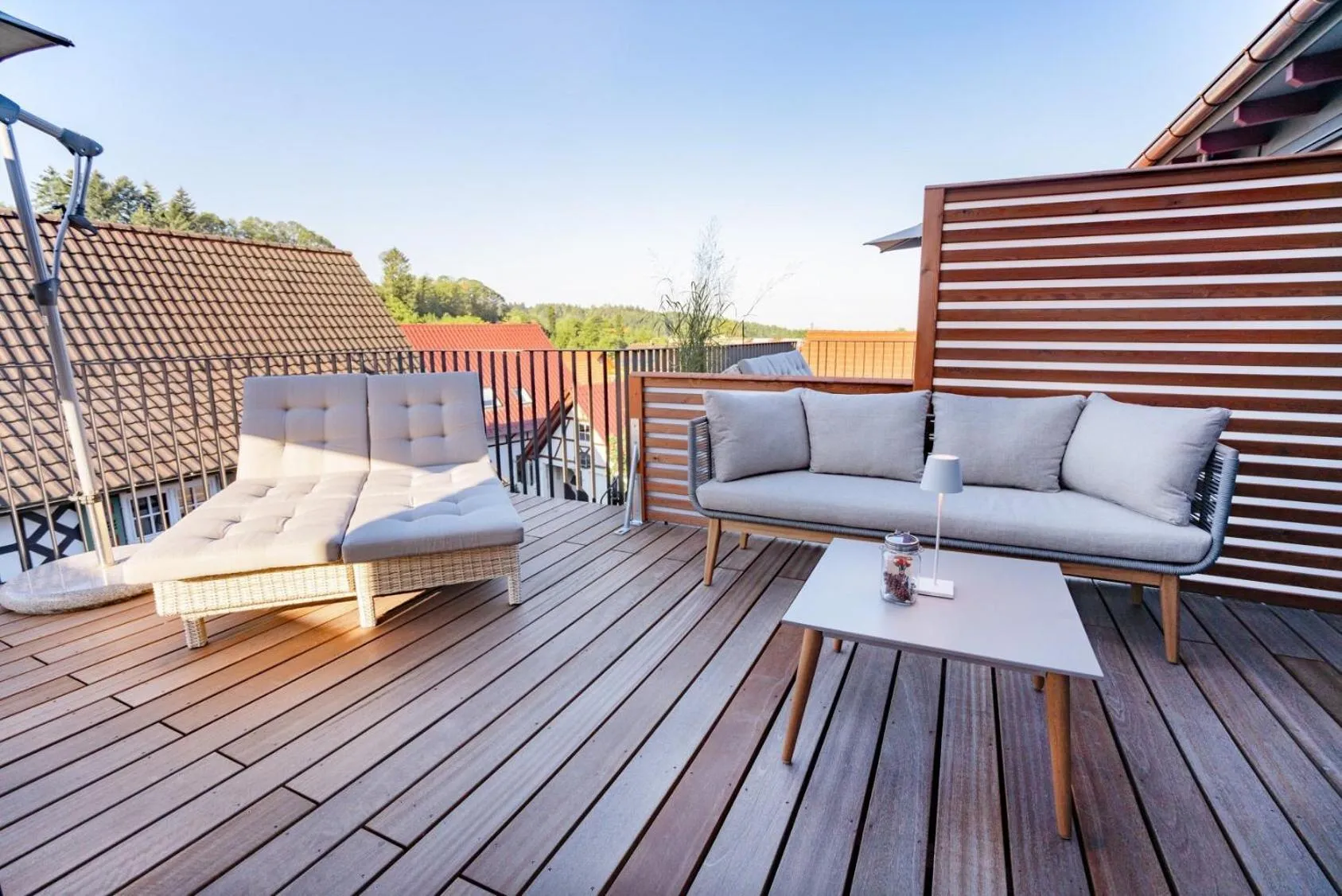 Balcony/Terrace in Hotel Restaurant Der Engel, Sasbachwalden