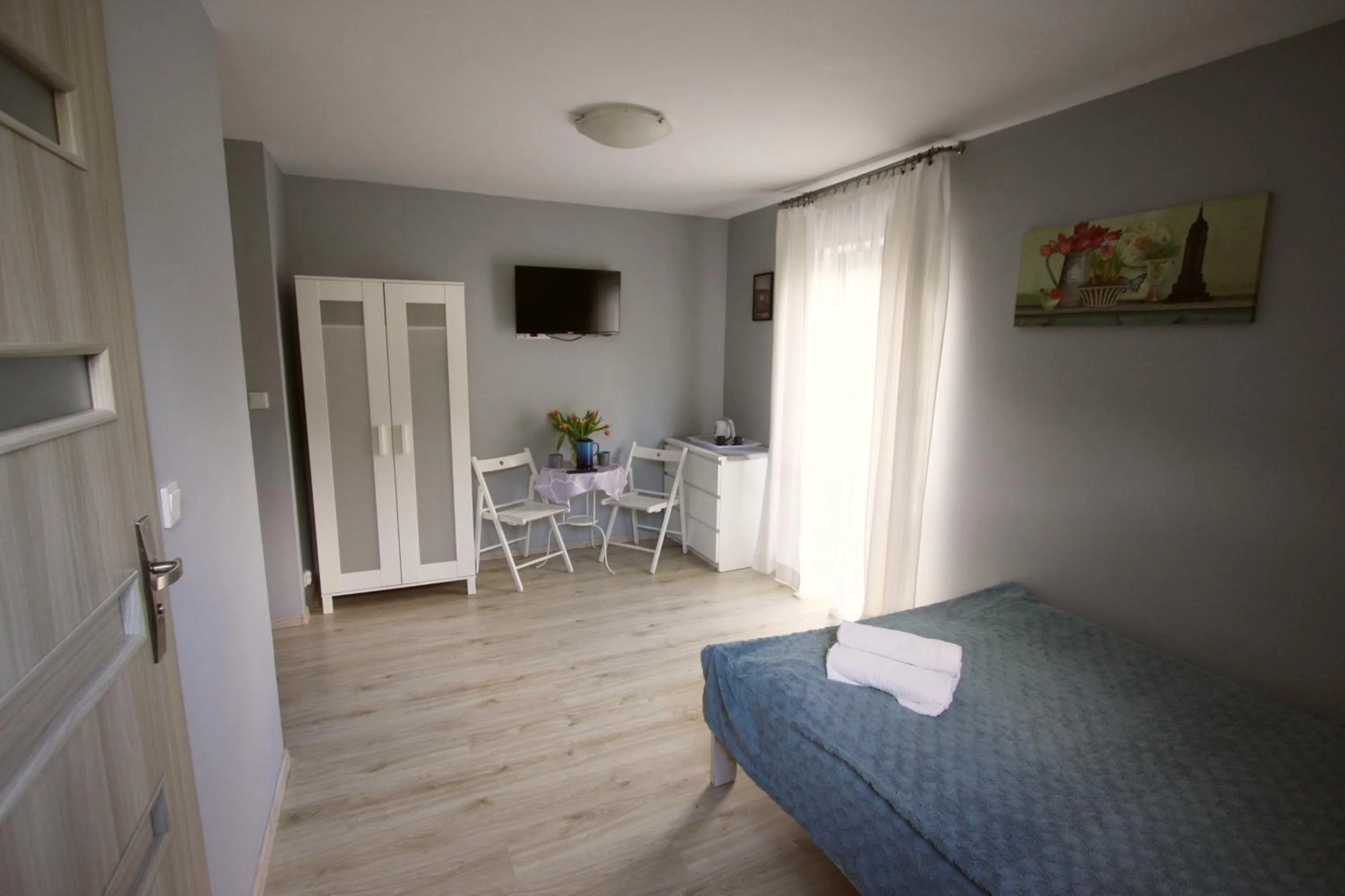 TV and multimedia, Bed in Pokoje Nadrzeczna 45