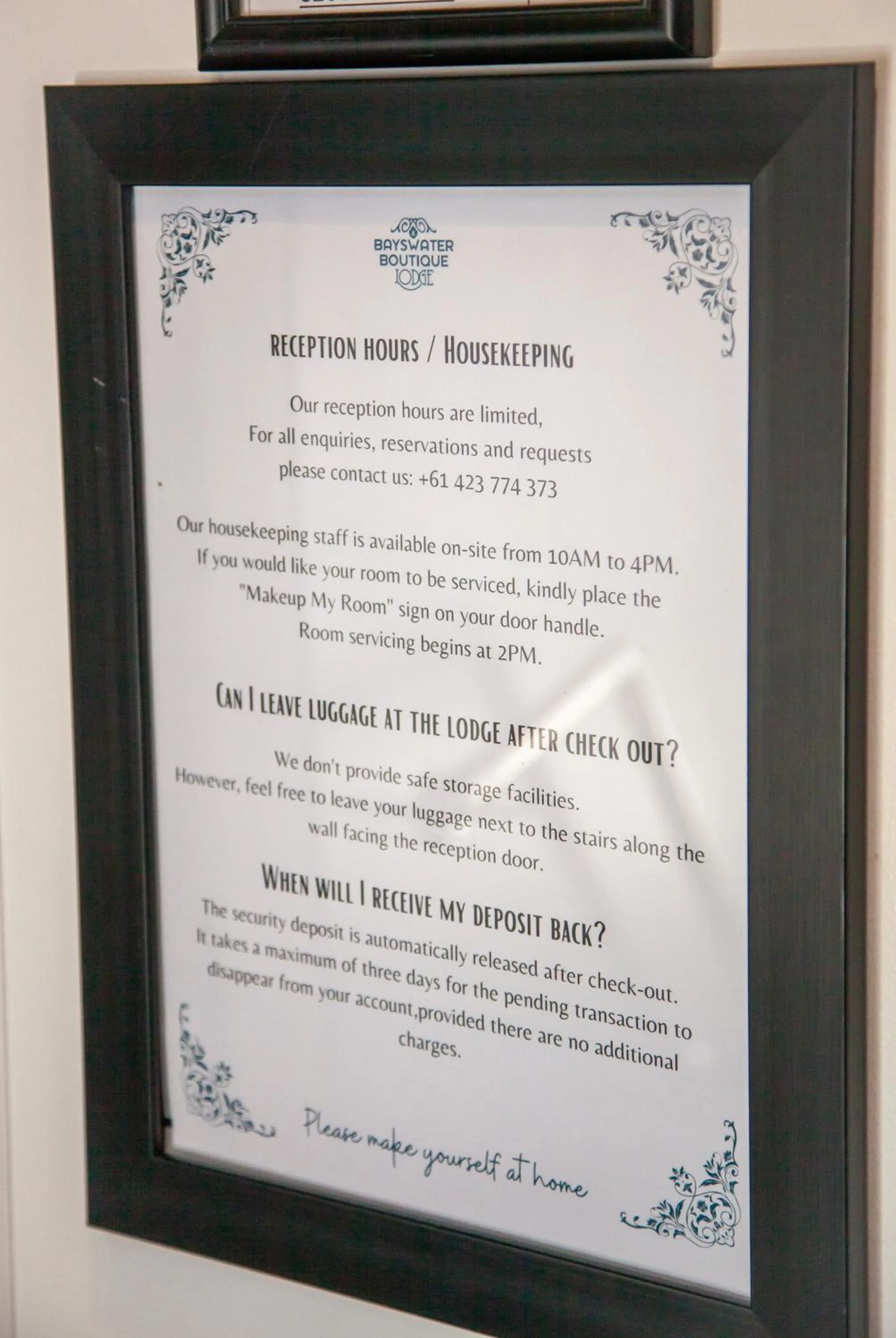 Bayswater Boutique Lodge - Potts Point