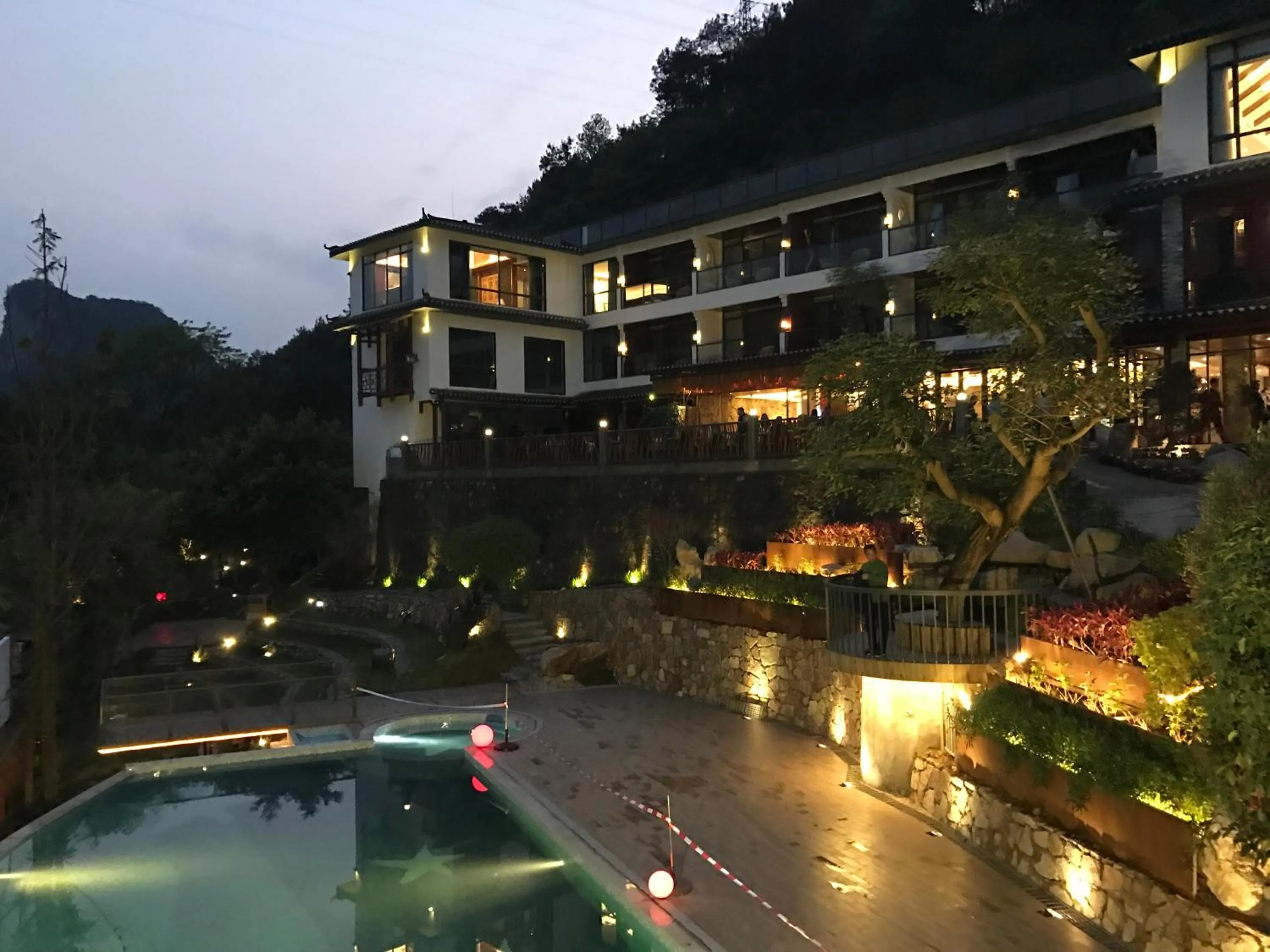 Facade/entrance in Li River Resort