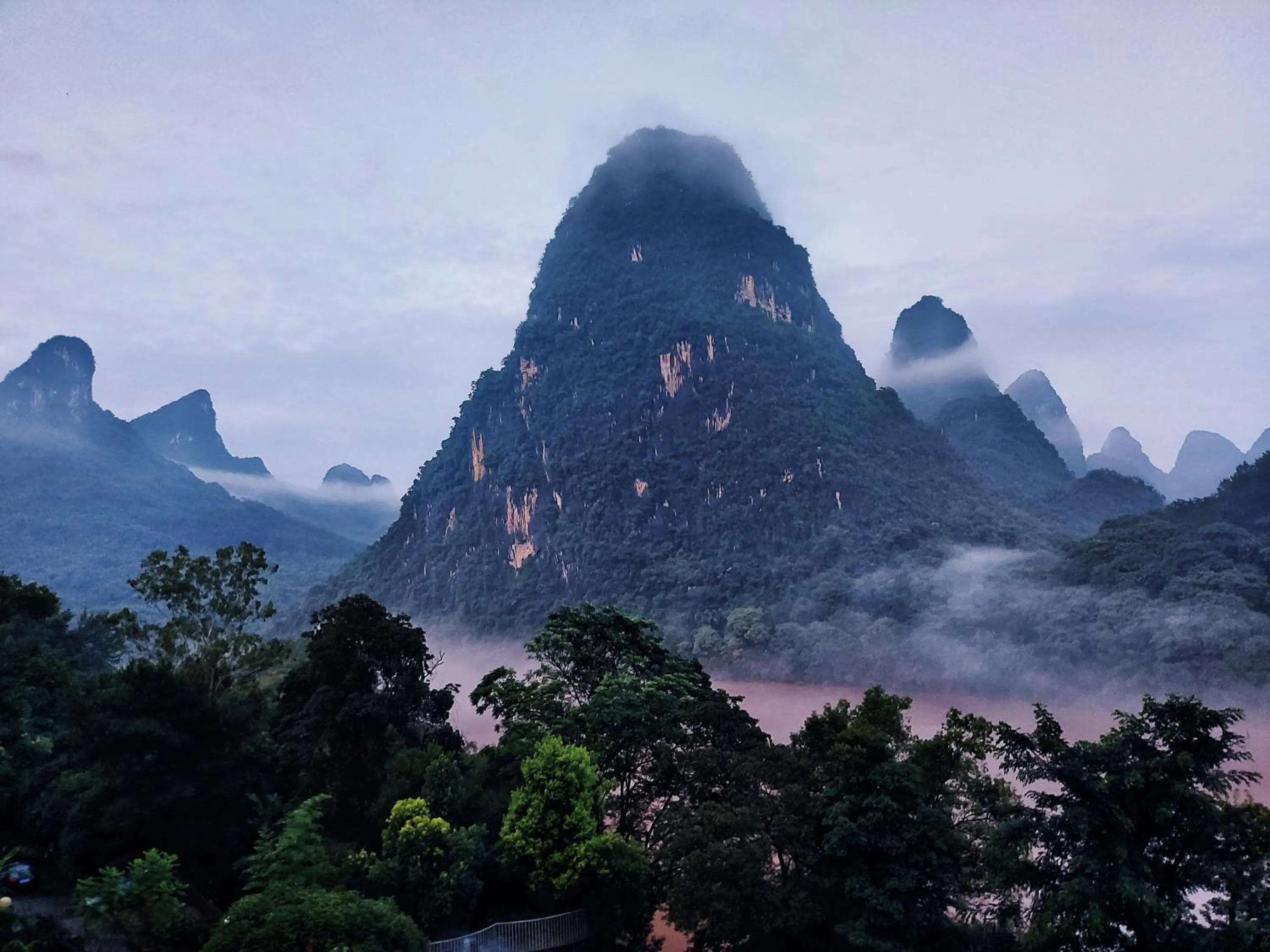 Property building in Li River Resort