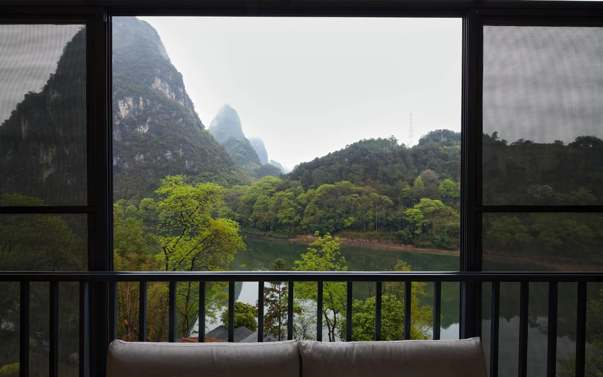 River view in Li River Resort