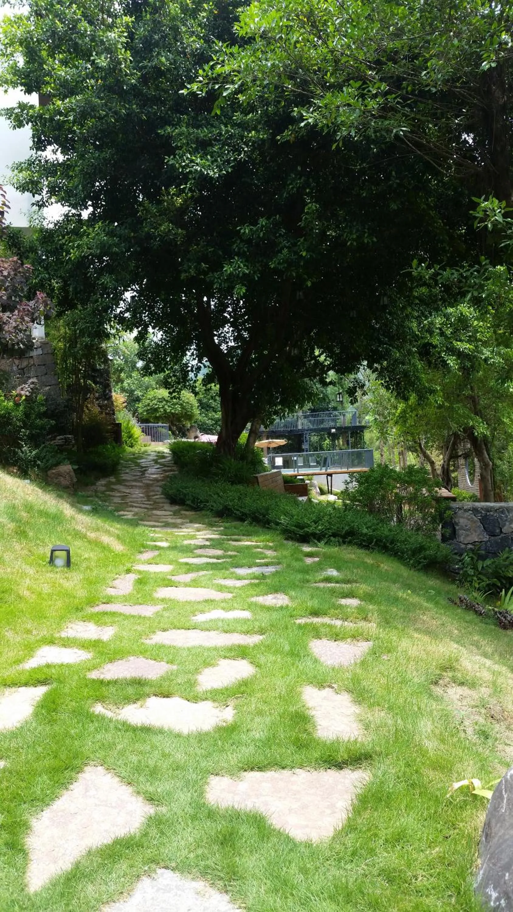 Garden in Li River Resort