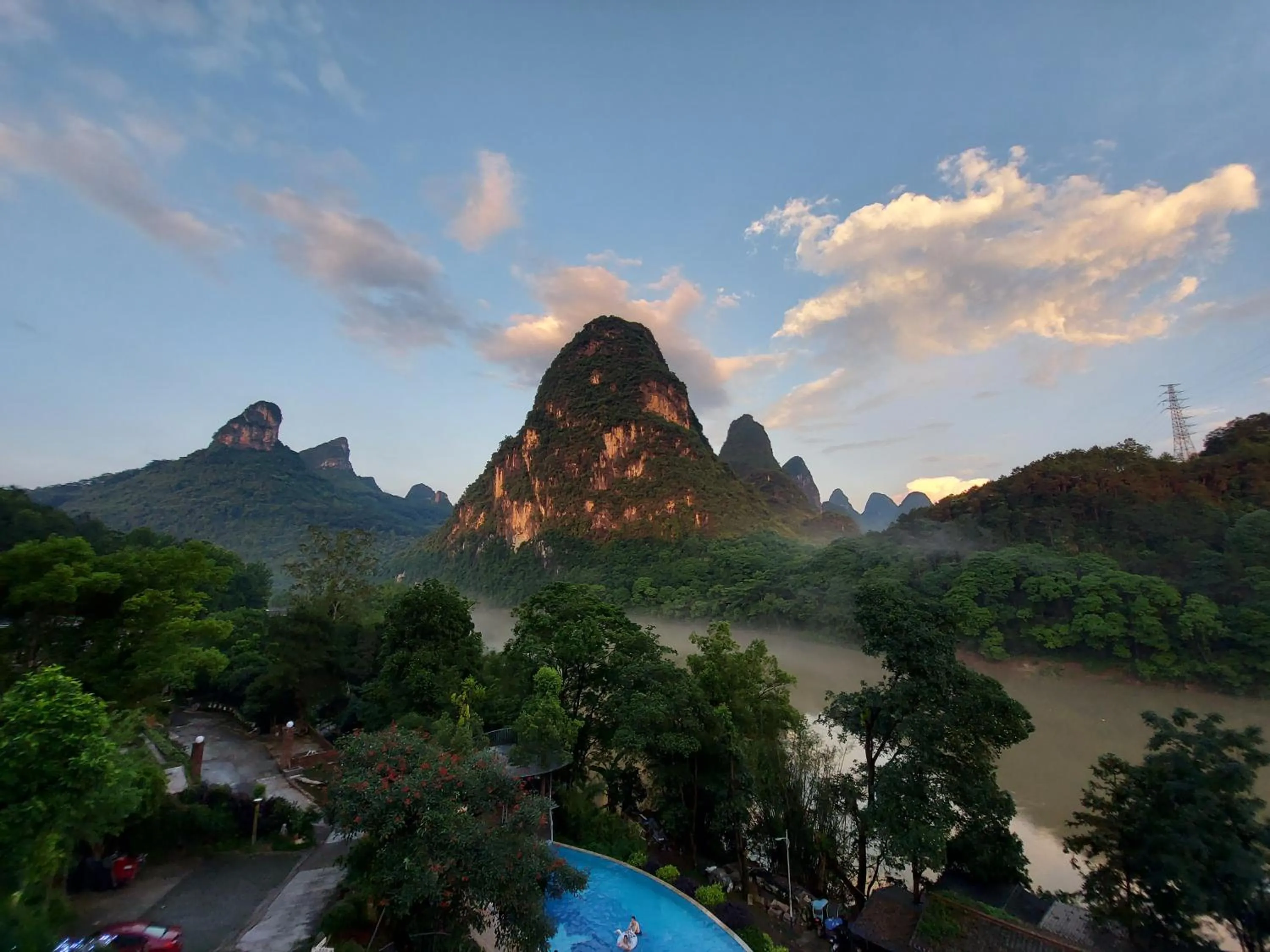 River view in Li River Resort