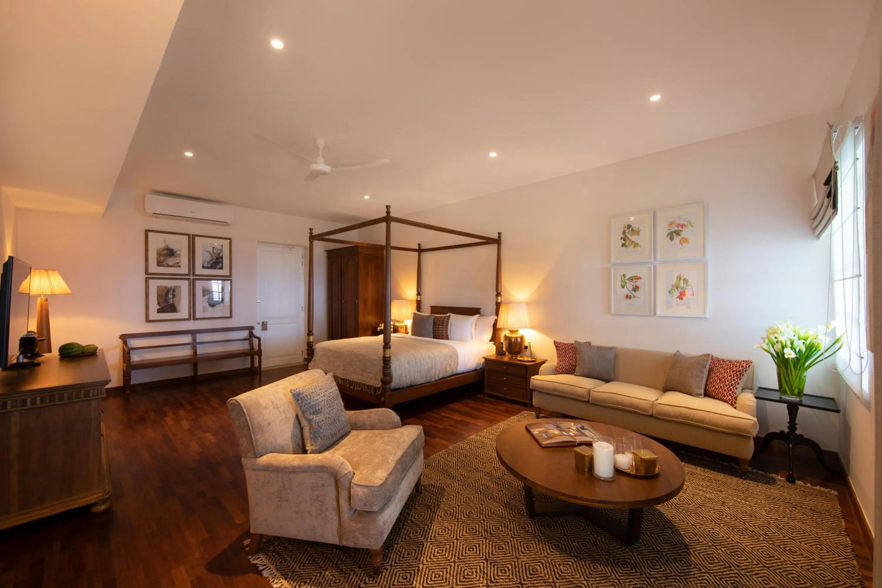 Living room in W15 Hanthana Estate Kandy