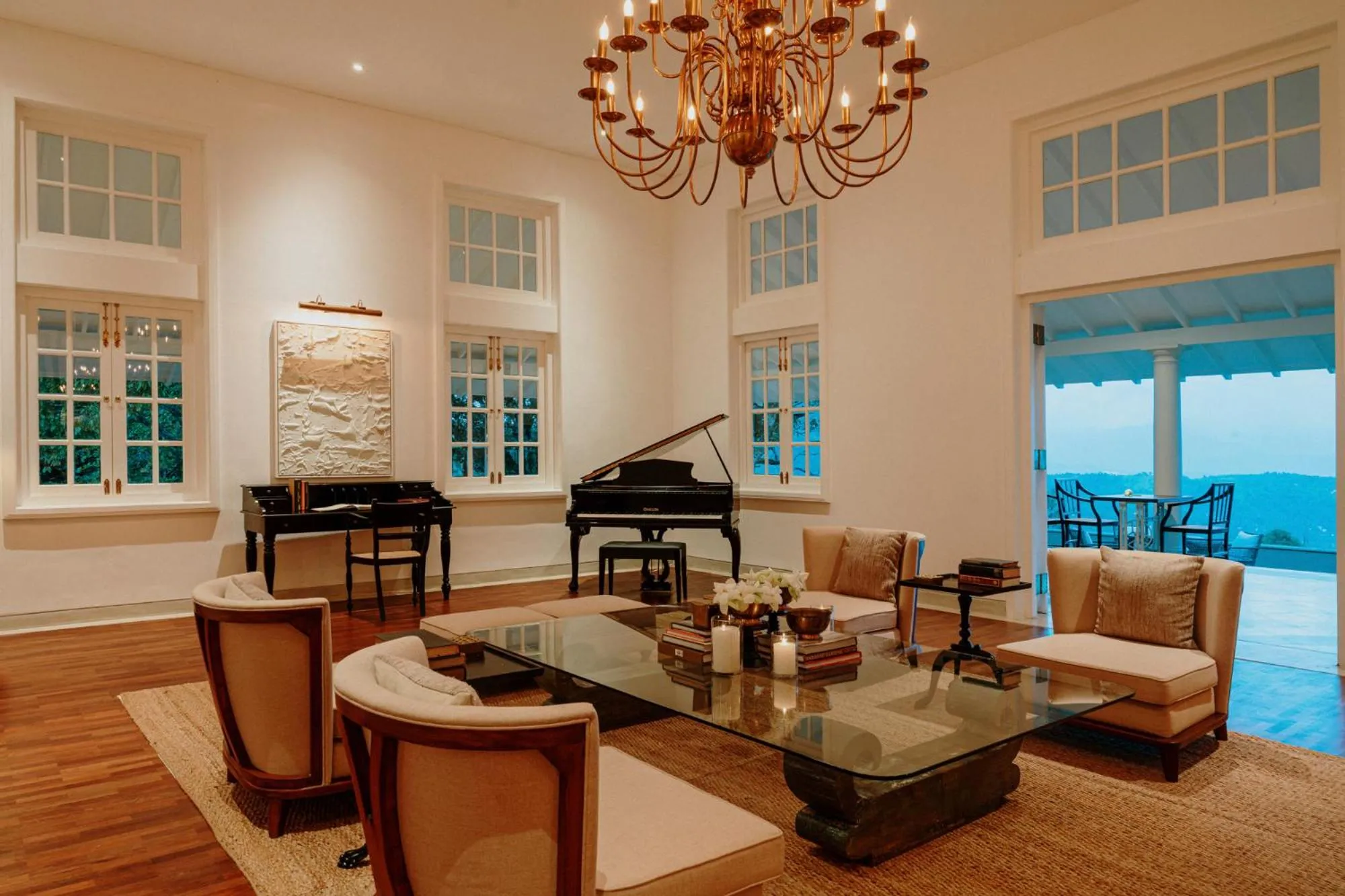 Seating area in W15 Hanthana Estate Kandy