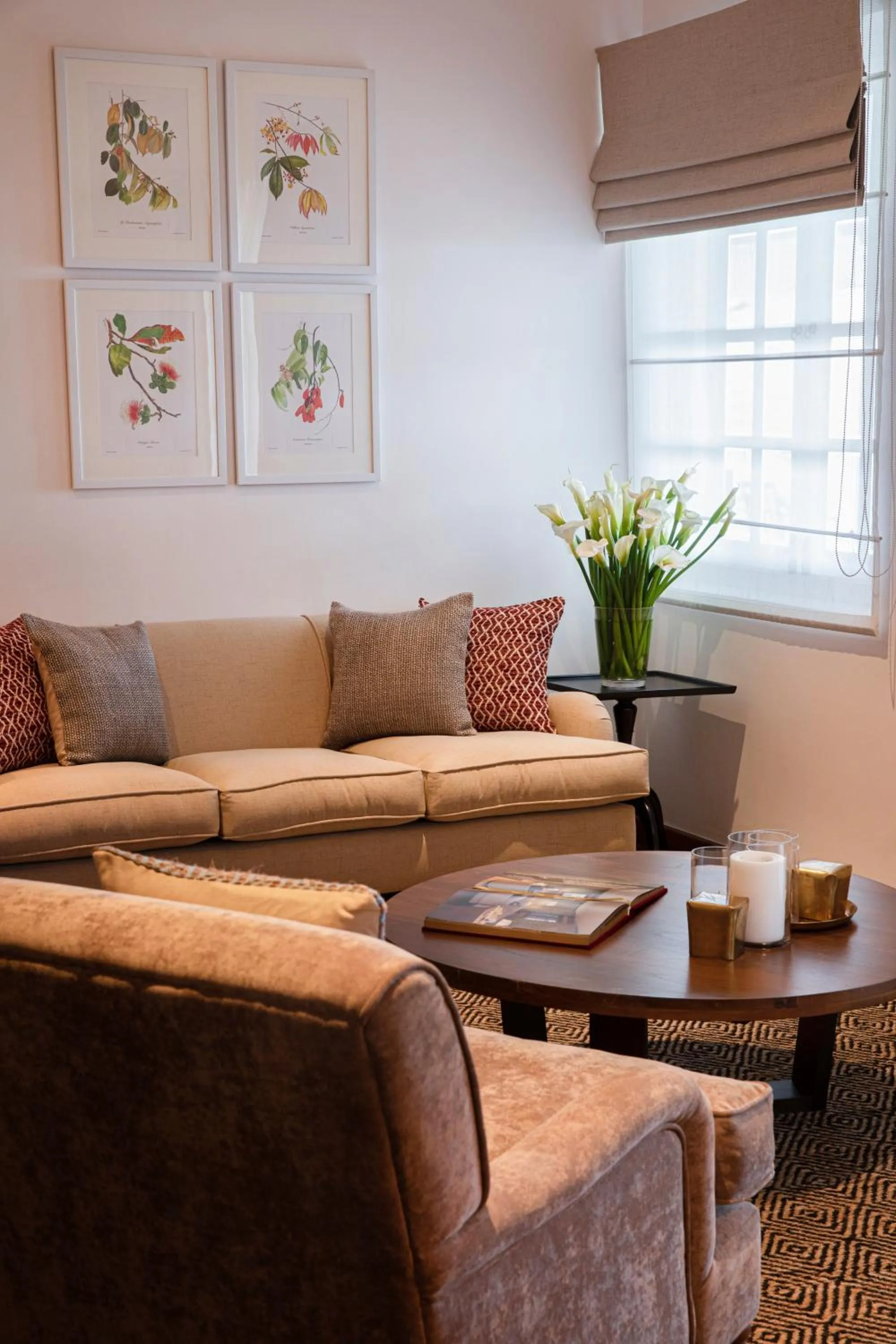 Living room in W15 Hanthana Estate Kandy