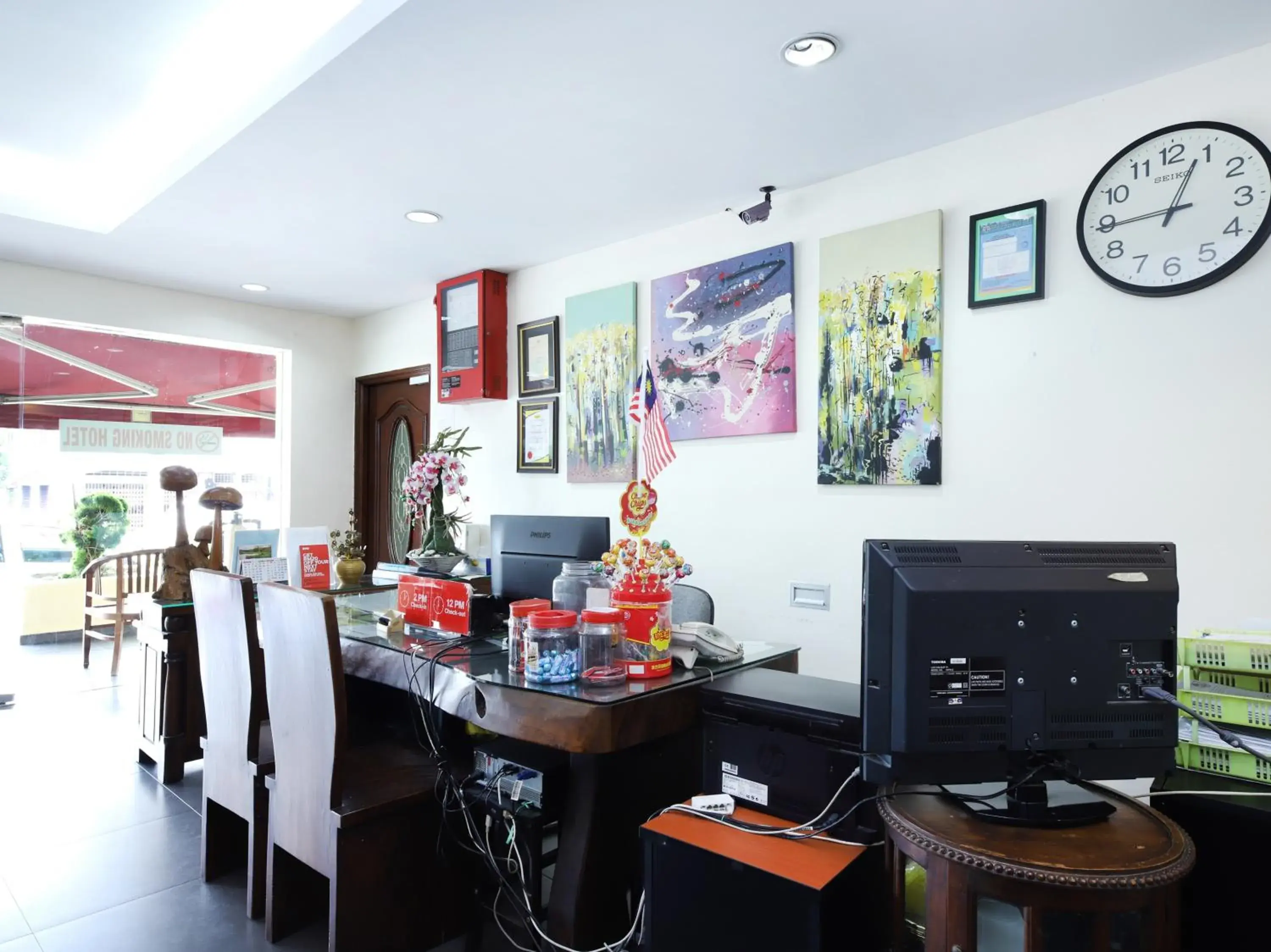 Lobby or reception in The Fern Lodge Hotel Lobby or reception in The Fern Lodge Hotel