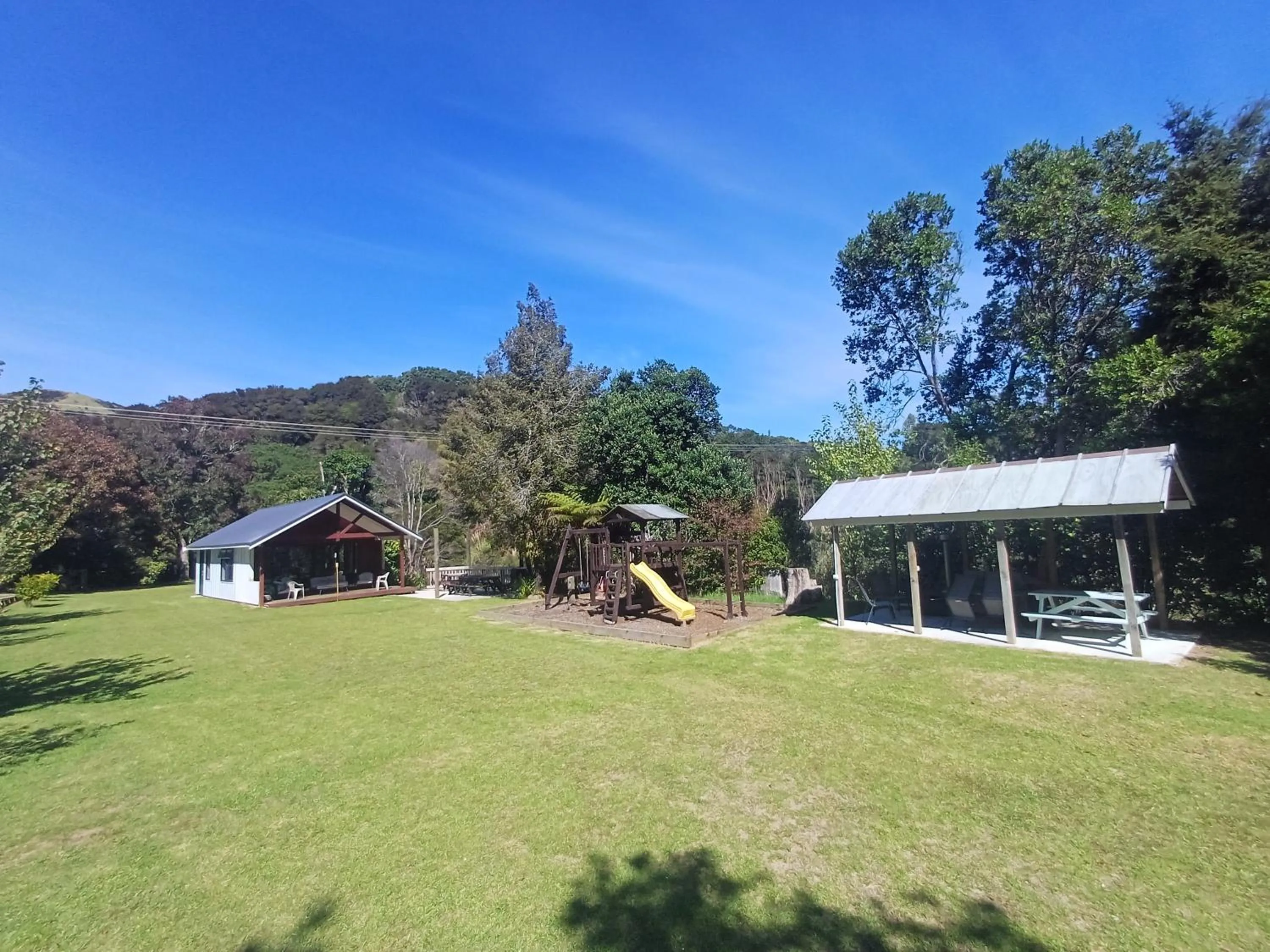 BBQ facilities in Te Mata Lodge