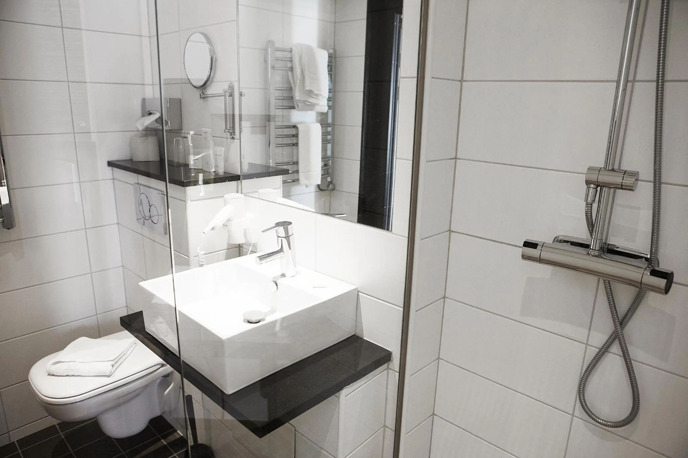 Bathroom in Clarion Collection Hotel Slottsparken