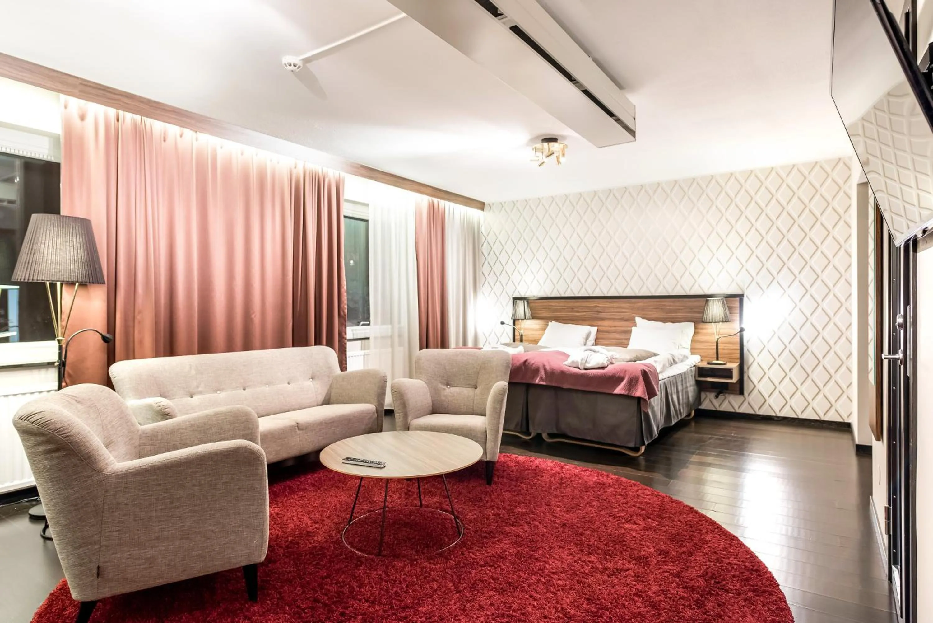 Bed in Clarion Collection Hotel Slottsparken