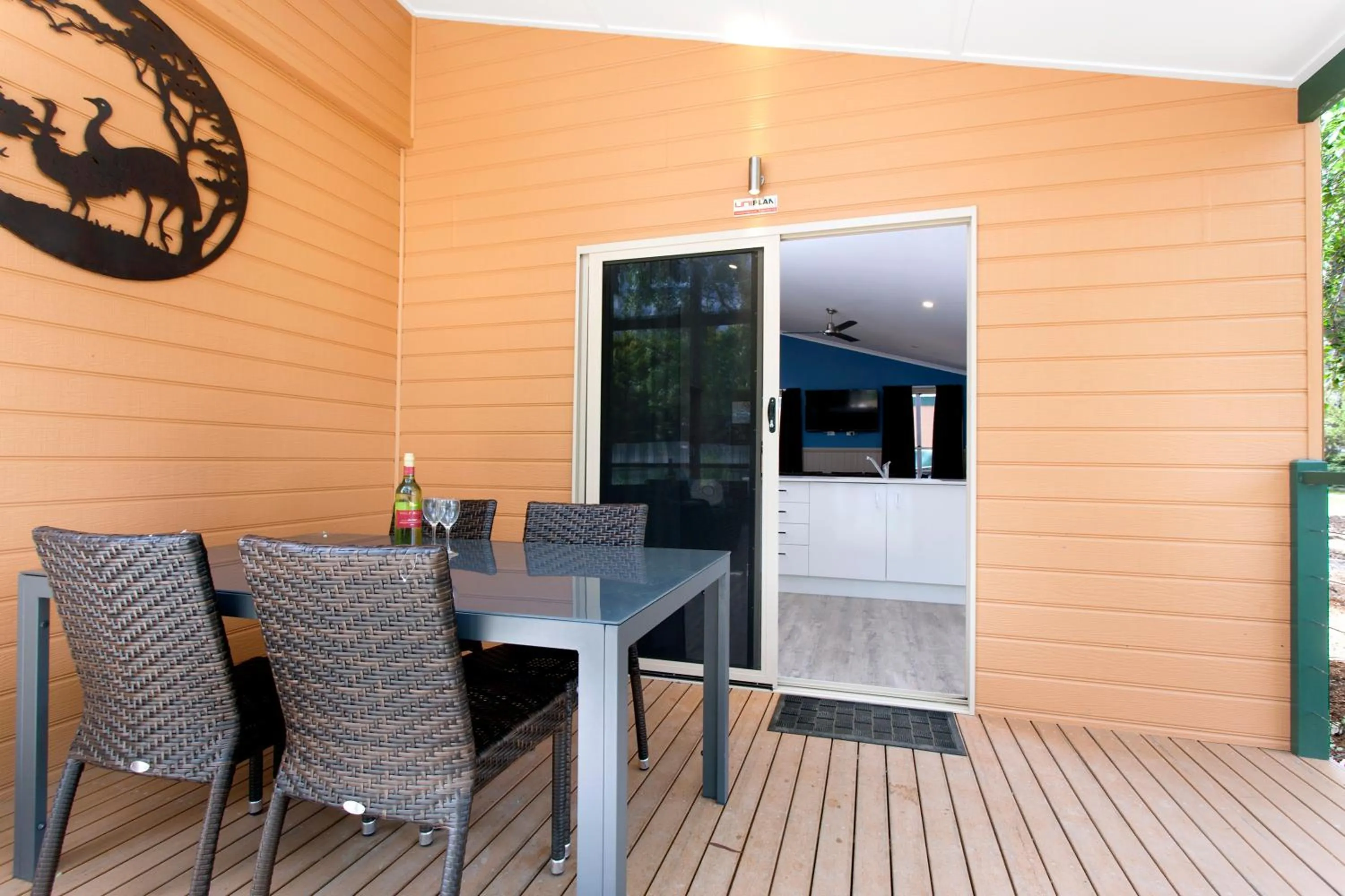 Patio in Armidale Tourist Park