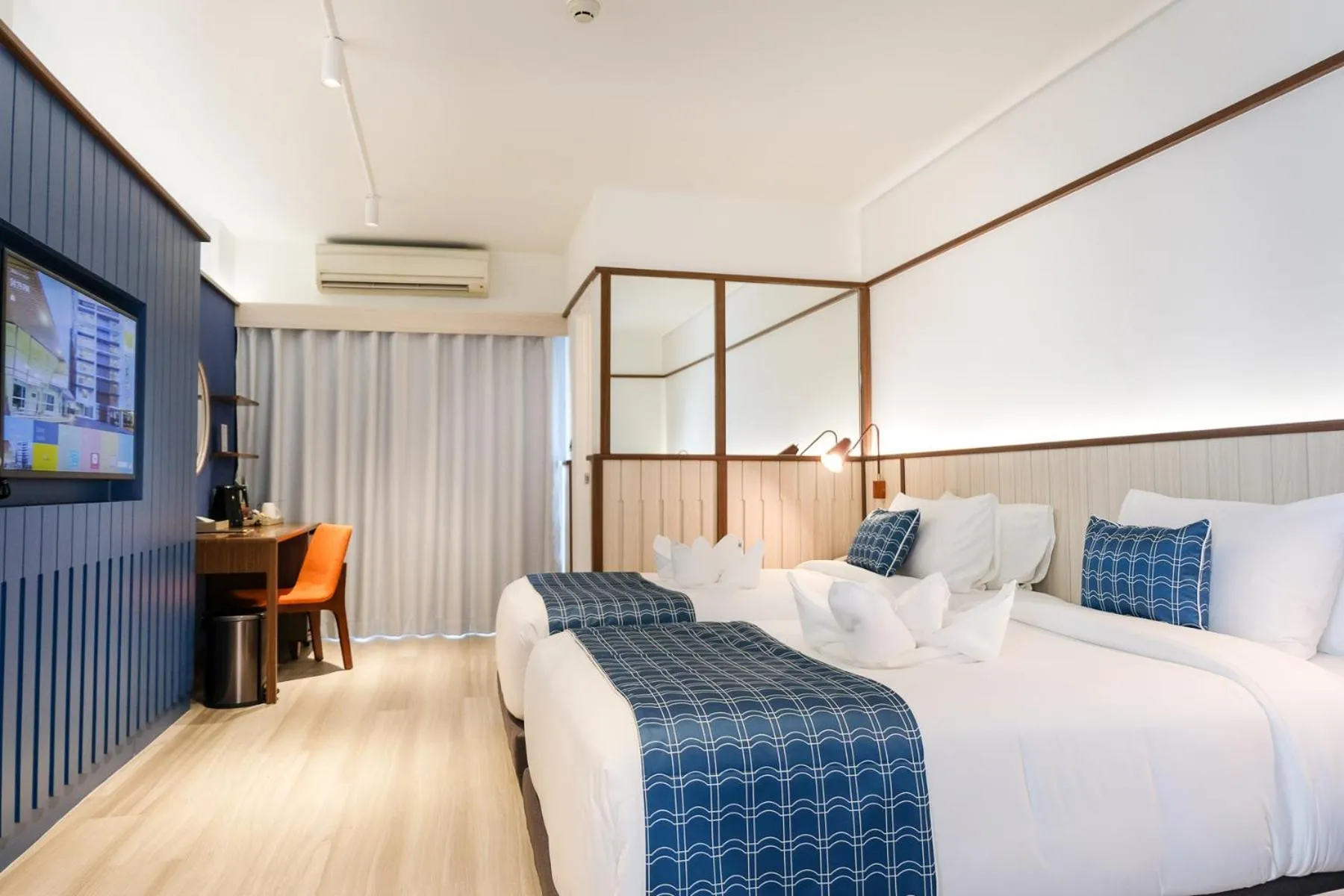 Bed in Hotel Amber Sukhumvit 85