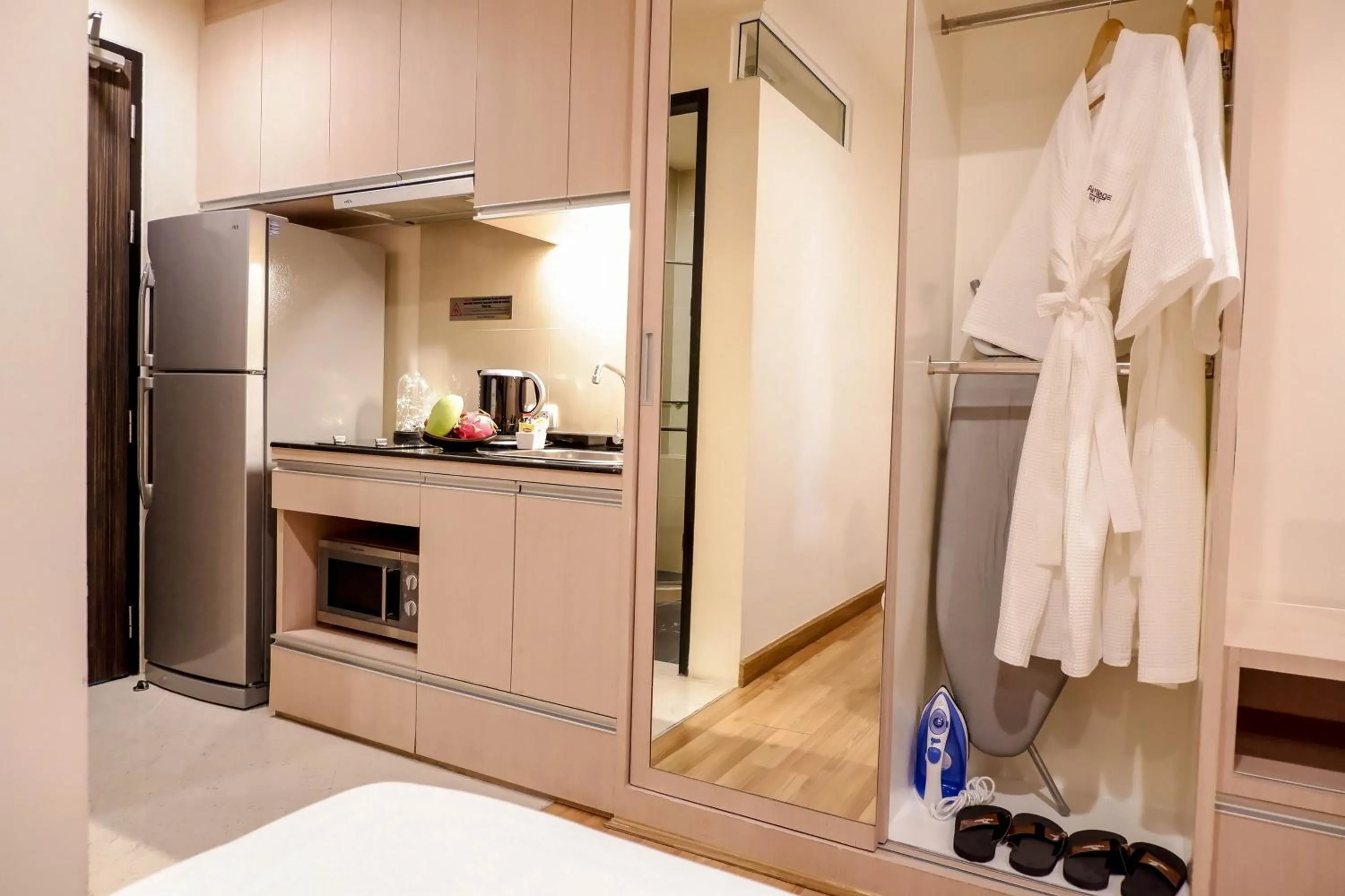 Bedroom in Park Village Rama II