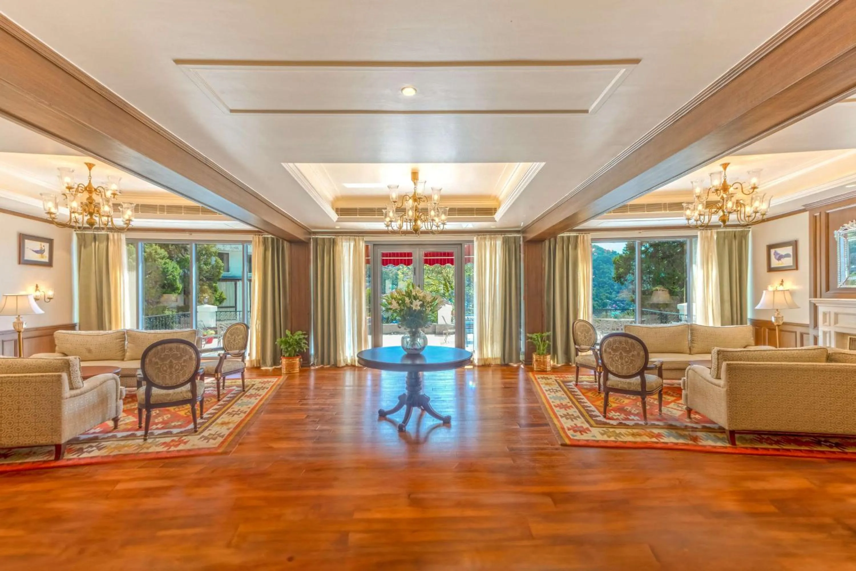 Lobby or reception in Namah Nainital, a member of Radisson Individuals Retreats