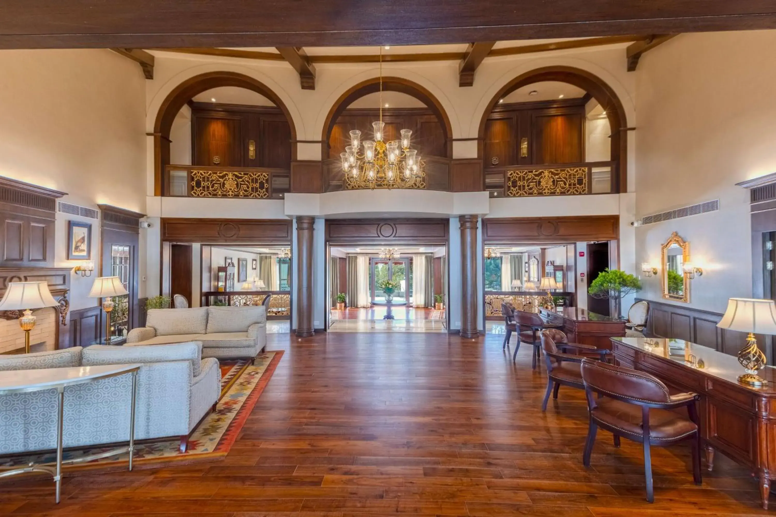 Lobby or reception in Namah Nainital, a member of Radisson Individuals Retreats Lobby or reception in Namah Nainital, a member of Radisson Individuals Retreats