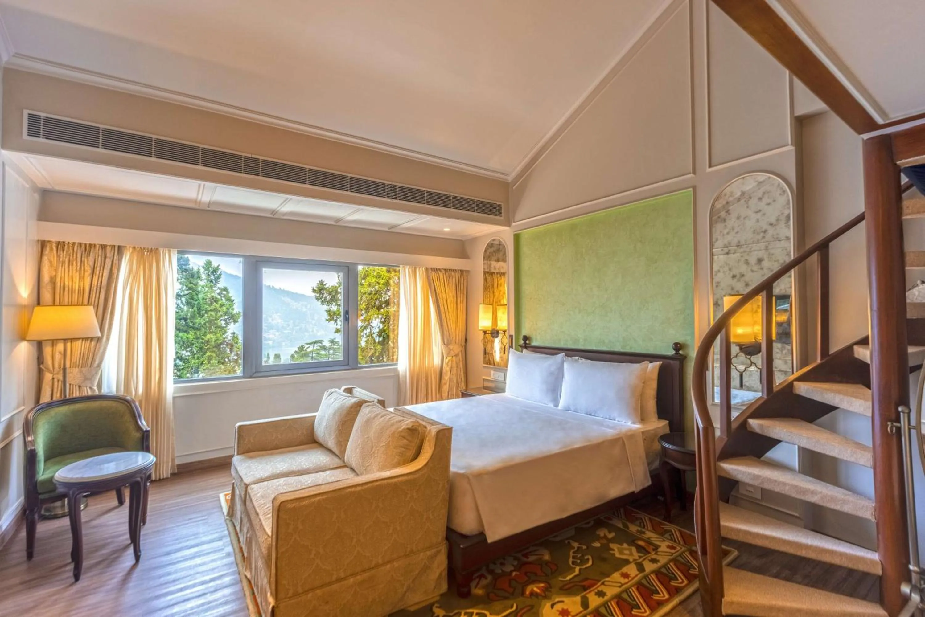 Photo of the whole room, Bed in Namah Nainital, a member of Radisson Individuals Retreats