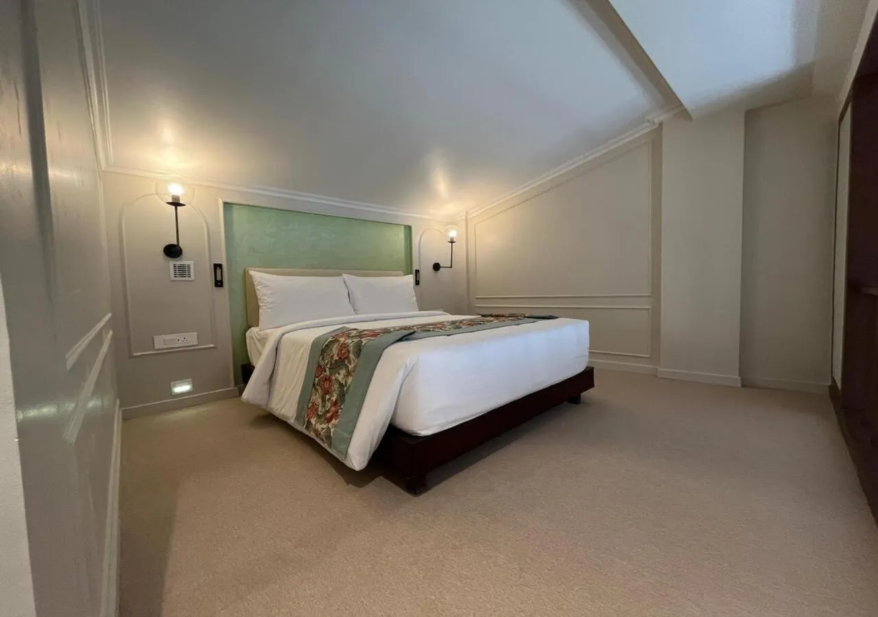 Bed in Namah Nainital, a member of Radisson Individuals Retreats