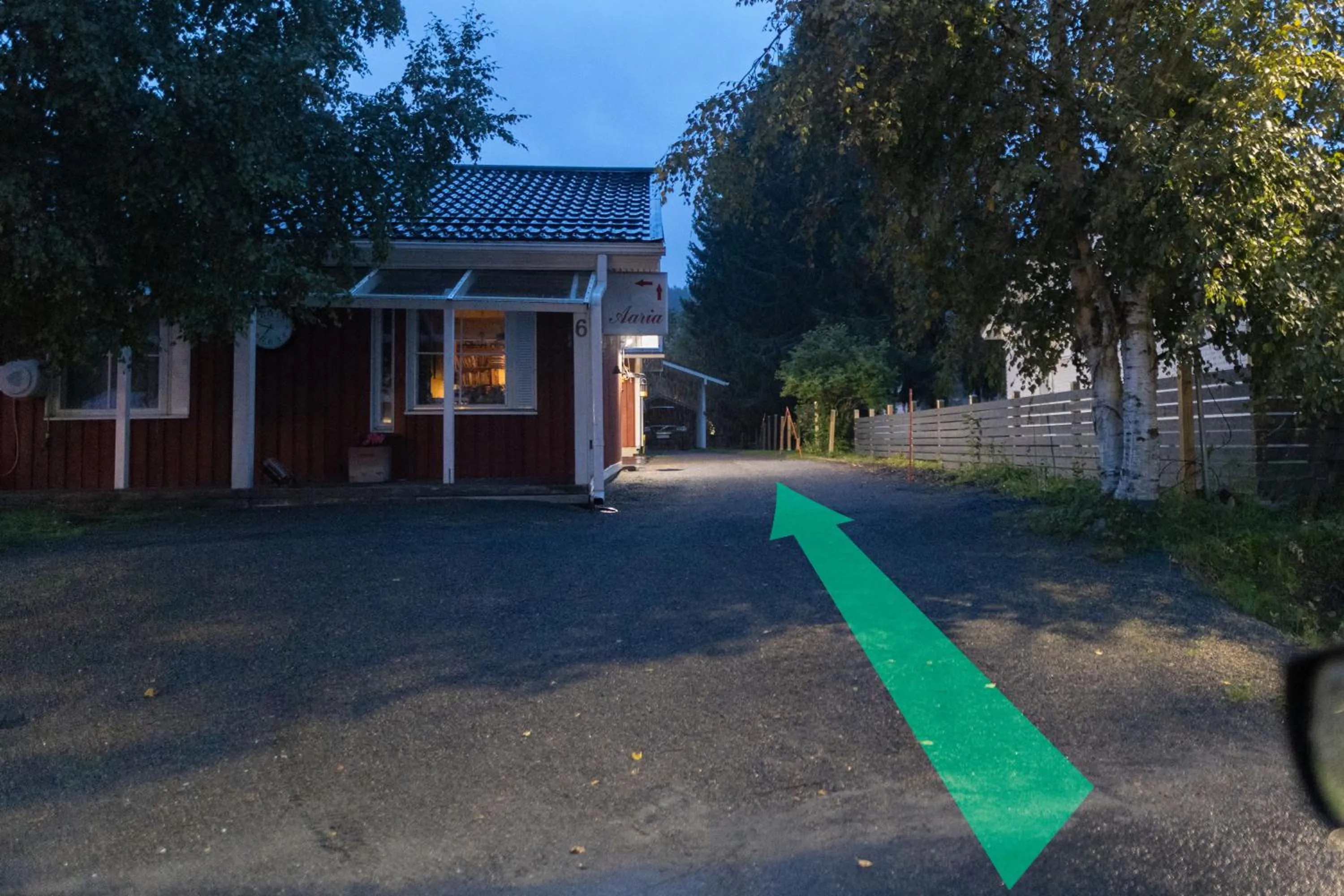 Street view in Aaria Bed and Breakfast