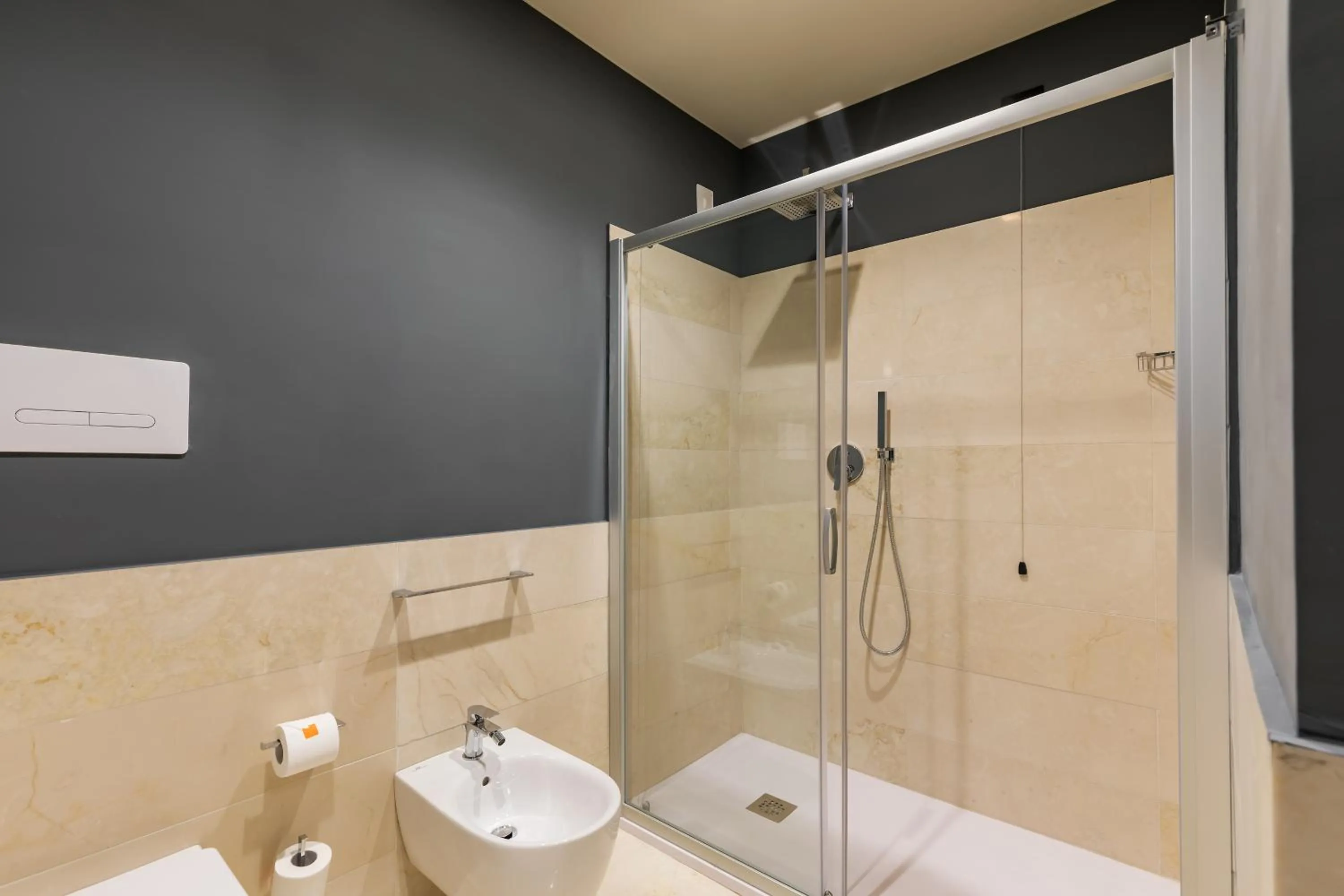 Bathroom in Room Of Andrea Hotel