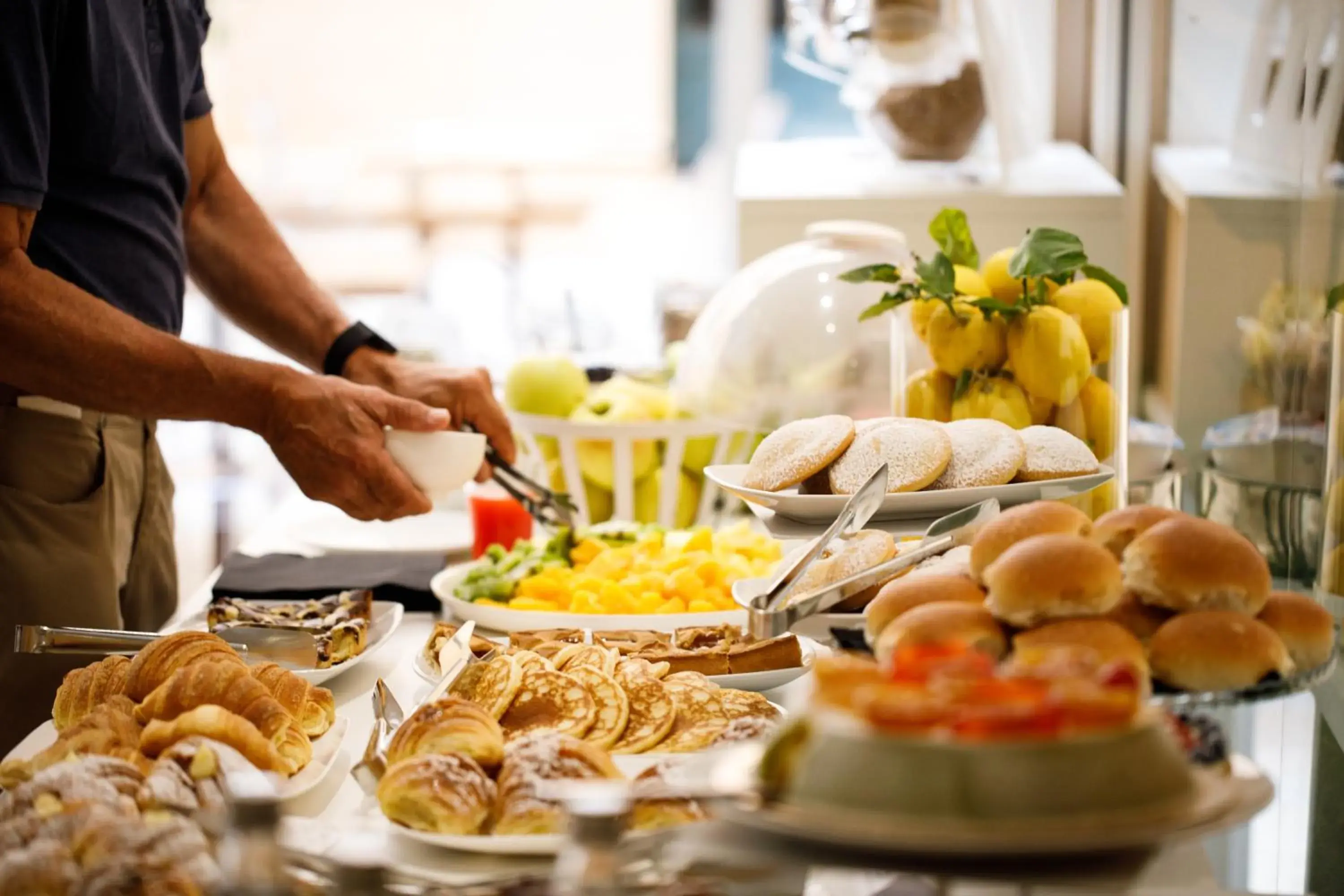 Breakfast in Room Of Andrea Hotel Breakfast in Room Of Andrea Hotel